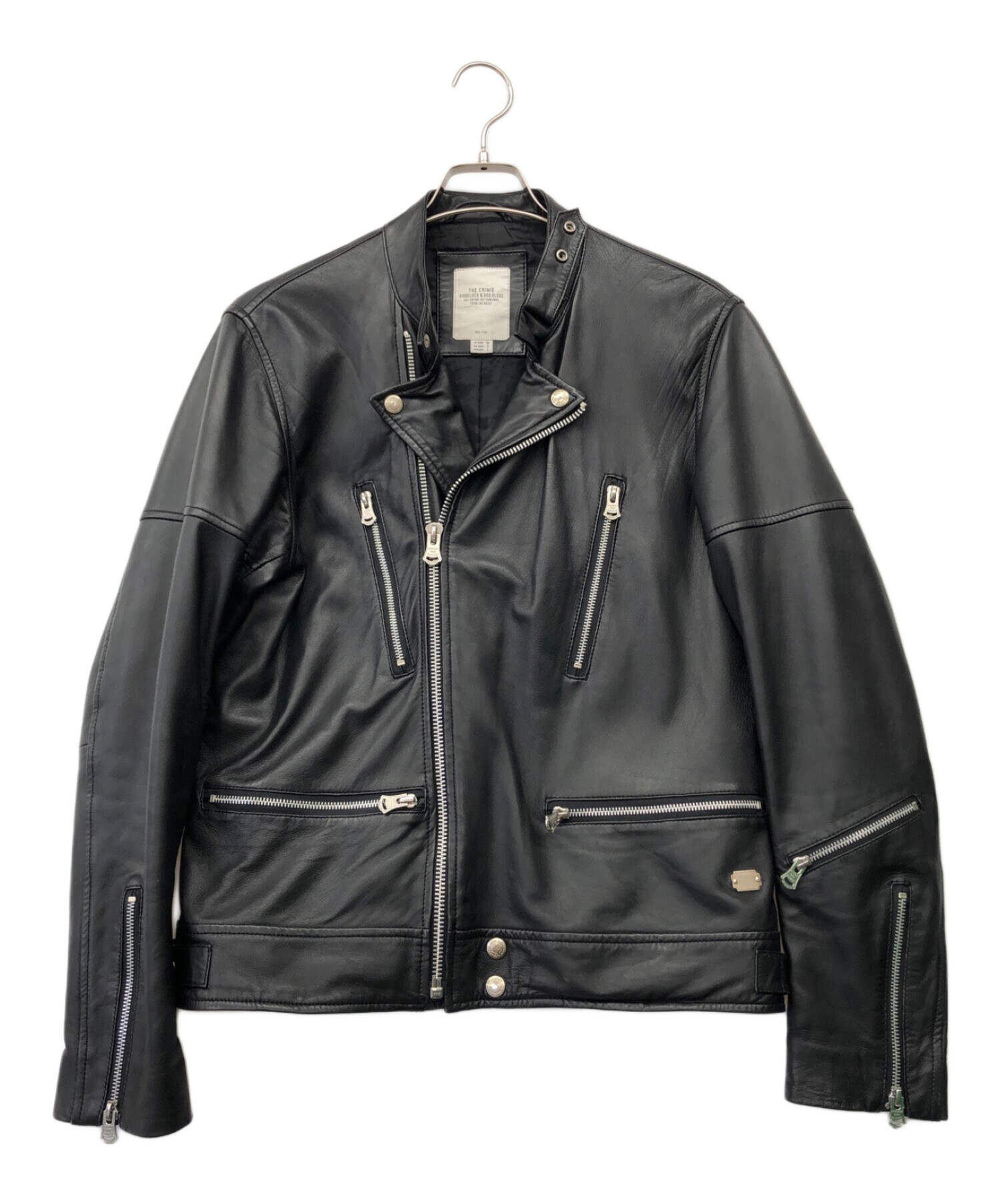 中古・古着通販】THE CRIMIE (ザ クライミー) ラムレザーライダース