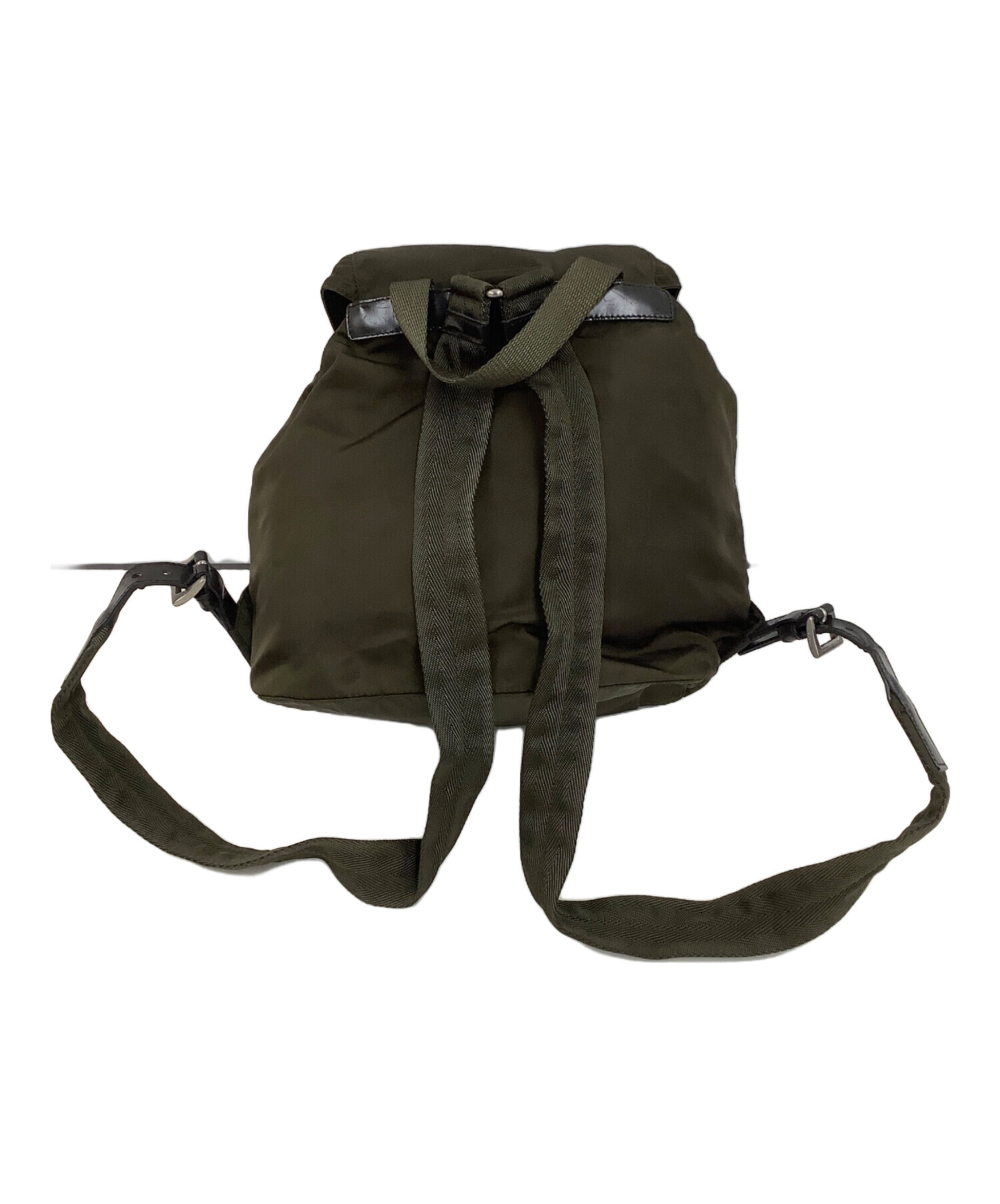 中古・古着通販】PRADA (プラダ) ナイロンリュック オリーブ｜ブランド