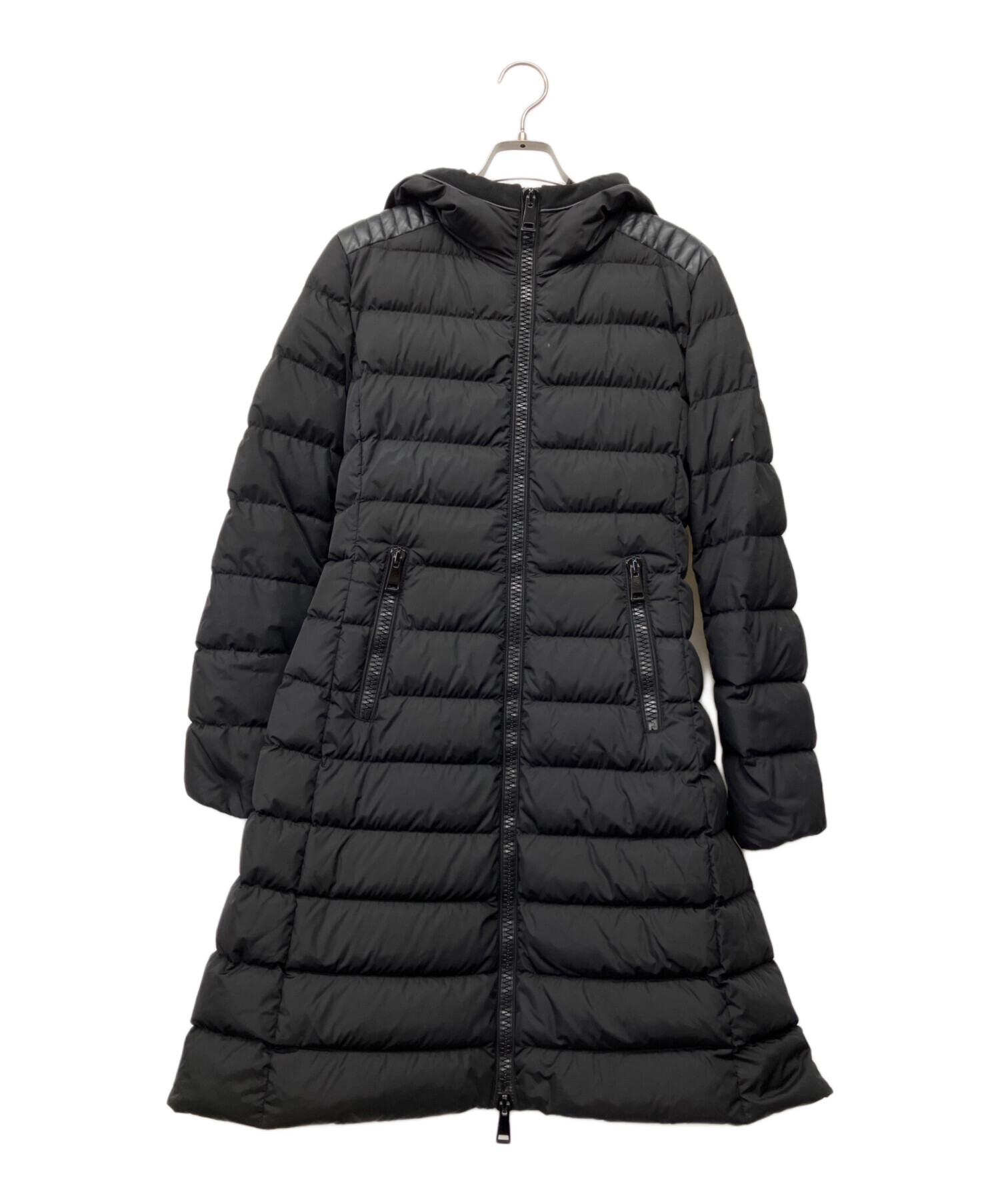 中古・古着通販】MONCLER (モンクレール) TALEVEダウンコート ブラック
