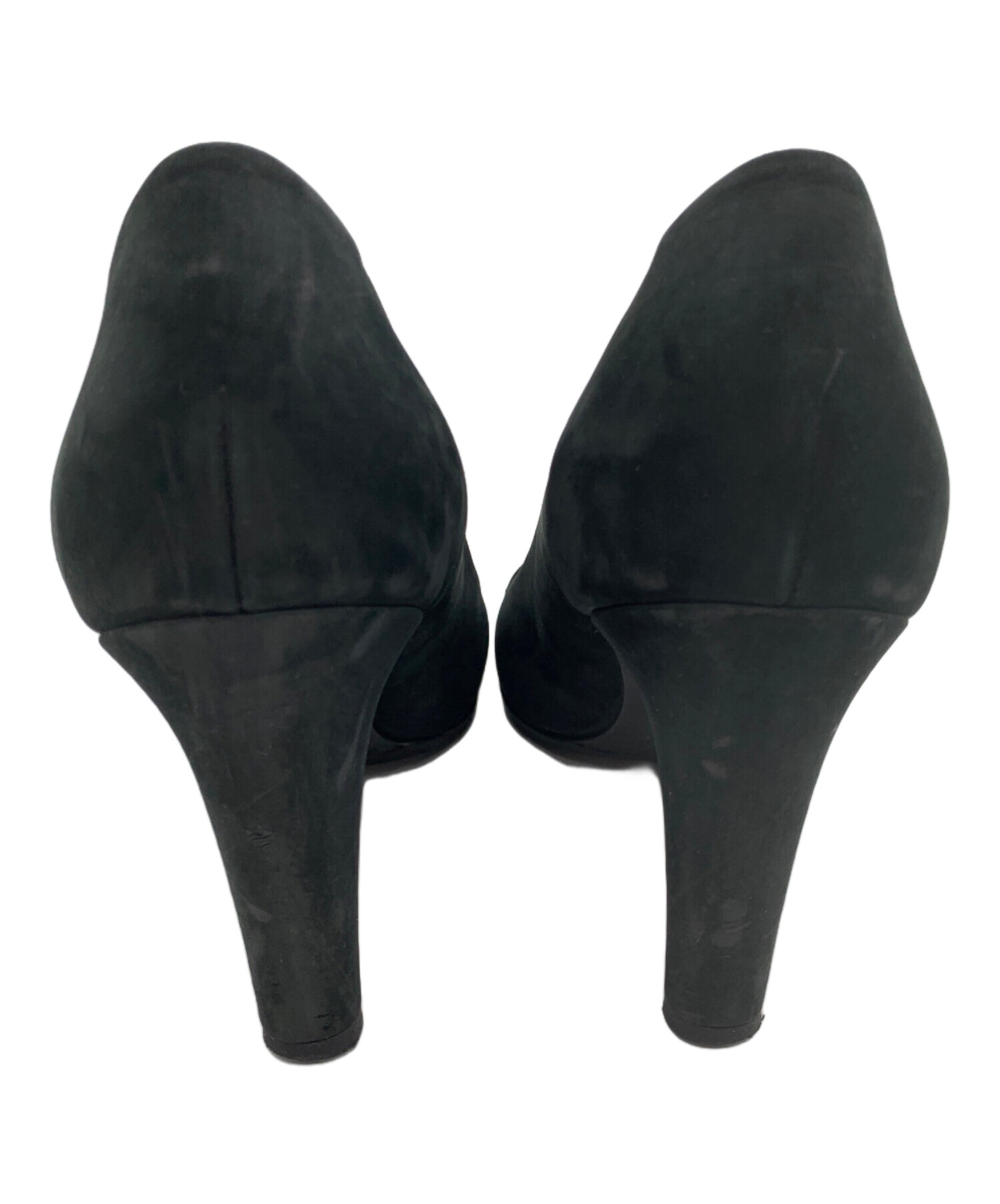 中古・古着通販】CHANEL (シャネル) ヒールパンプス ブラック サイズ