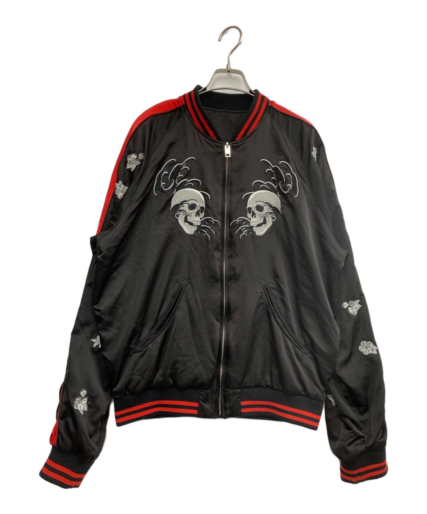 中古・古着通販】DIESEL (ディーゼル) スカジャン ブラック サイズ:XL