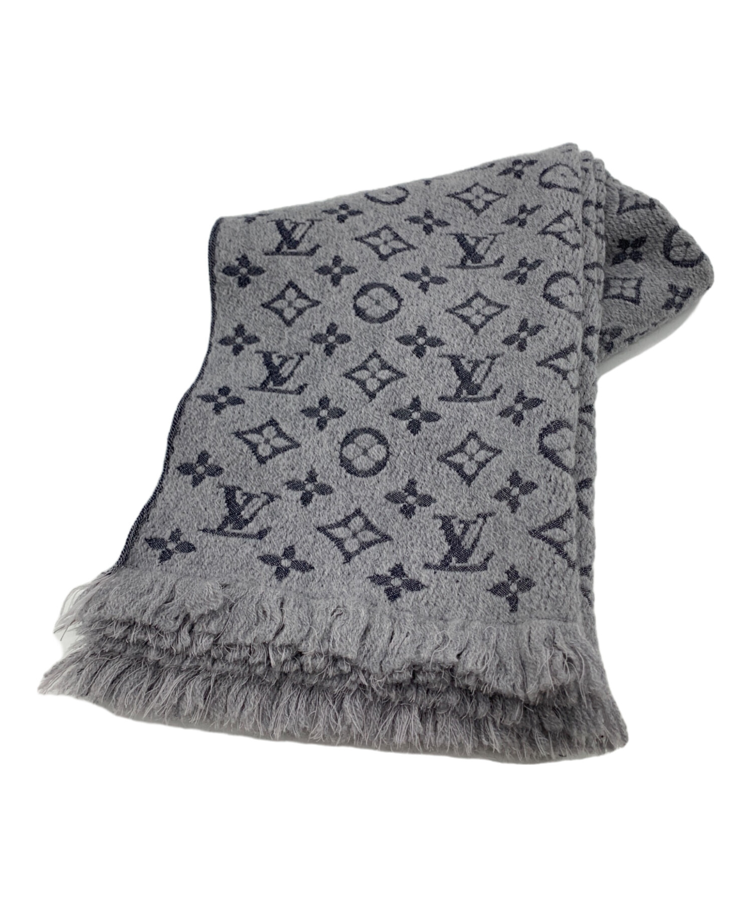 中古・古着通販】LOUIS VUITTON (ルイ ヴィトン) マフラー グレー