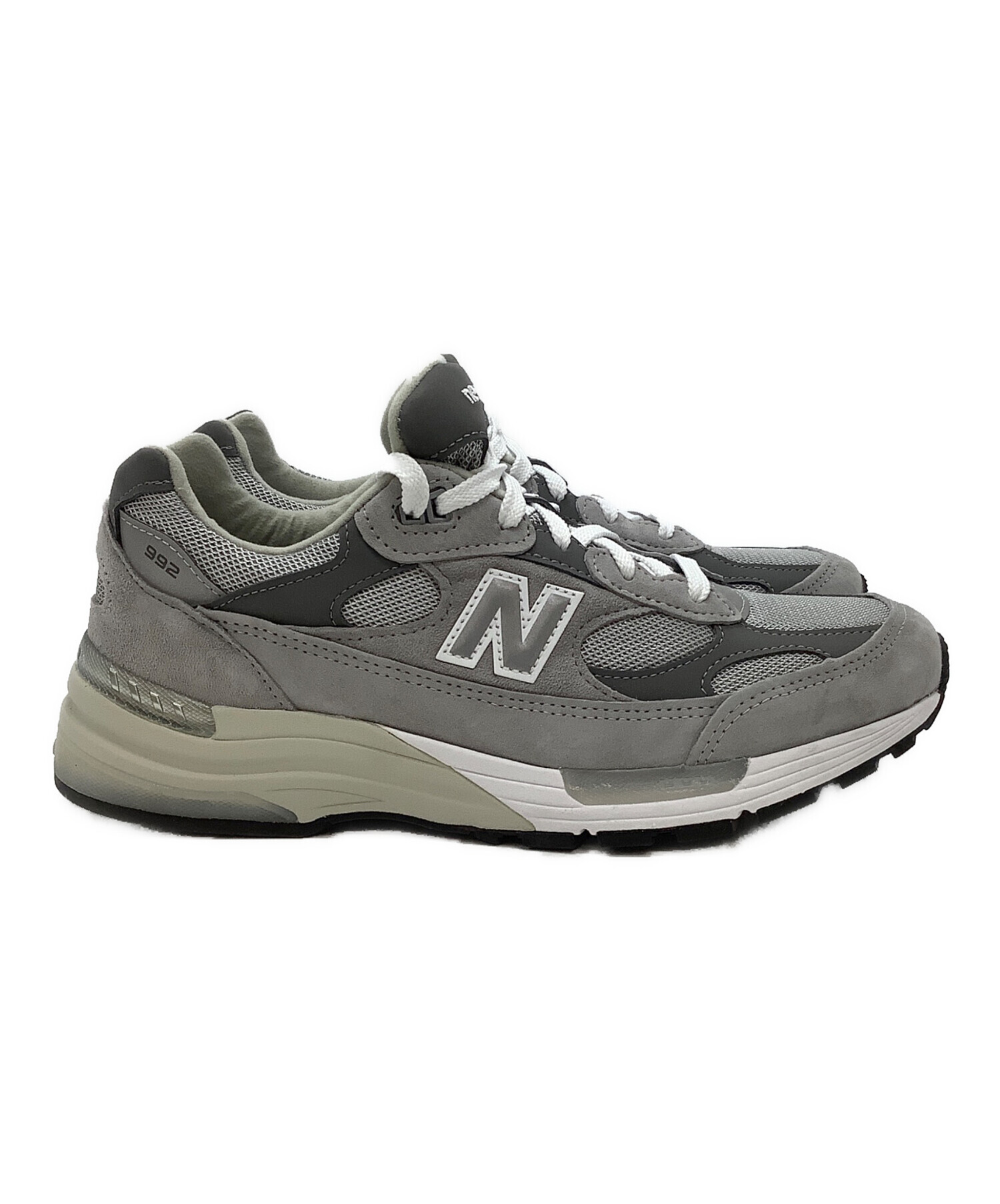 中古・古着通販】NEW BALANCE (ニューバランス) 992 グレー×ホワイト