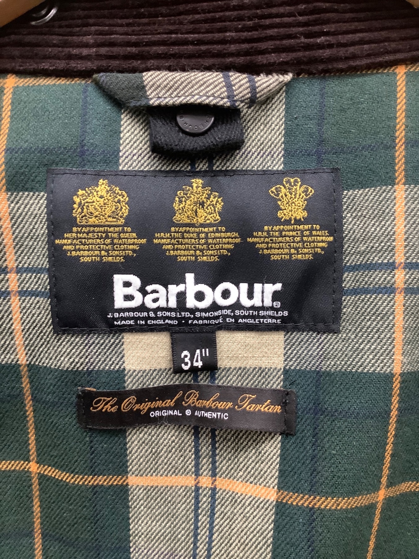 中古・古着通販】Barbour (バブアー) オイルドジャケット セージ