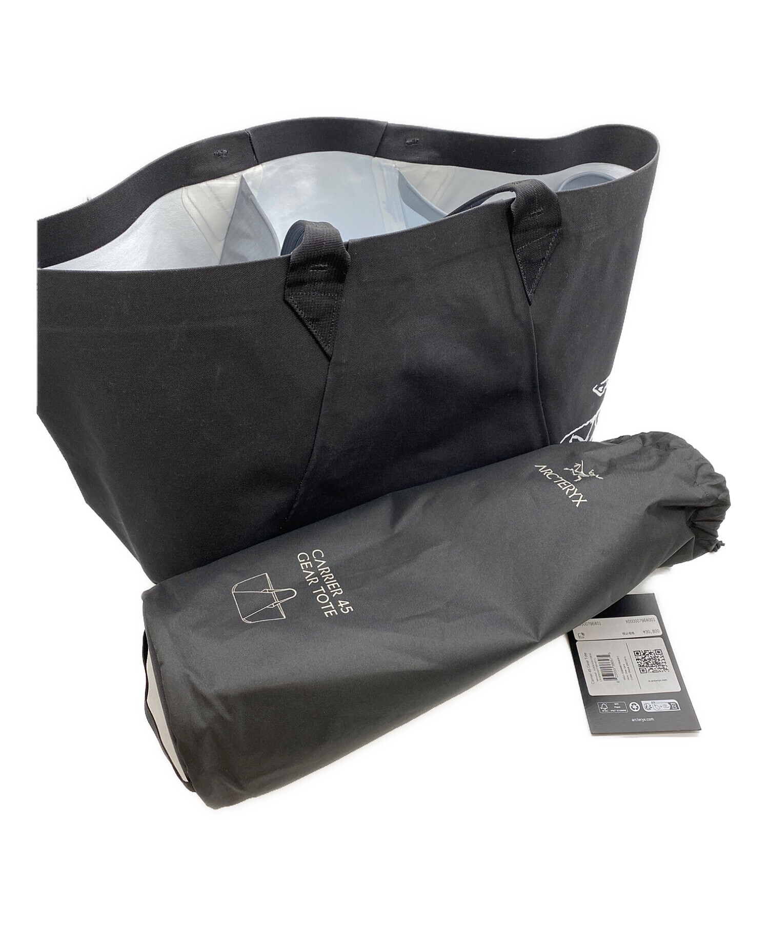 中古・古着通販】ARC'TERYX (アークテリクス) トートバッグ ブラック