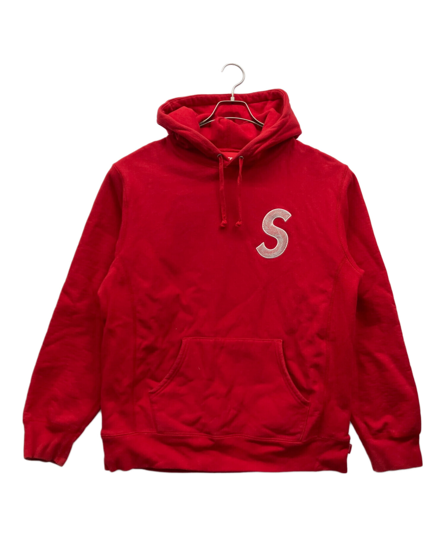 中古・古着通販】Supreme (シュプリーム) プルオーバーパーカー レッド