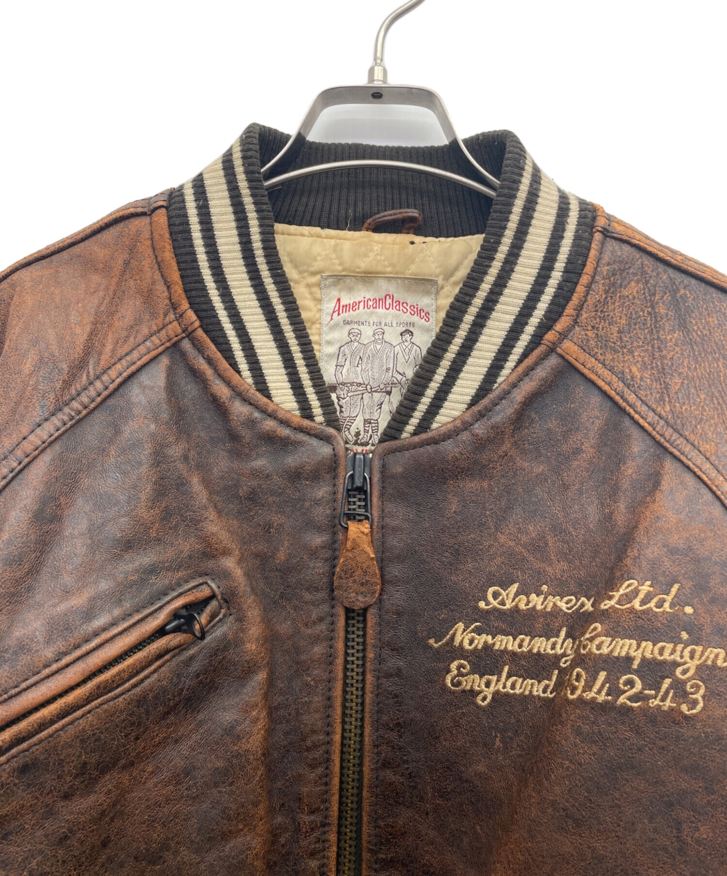 中古・古着通販】AVIREX (アヴィレックス) レザージャケット AMERICAN