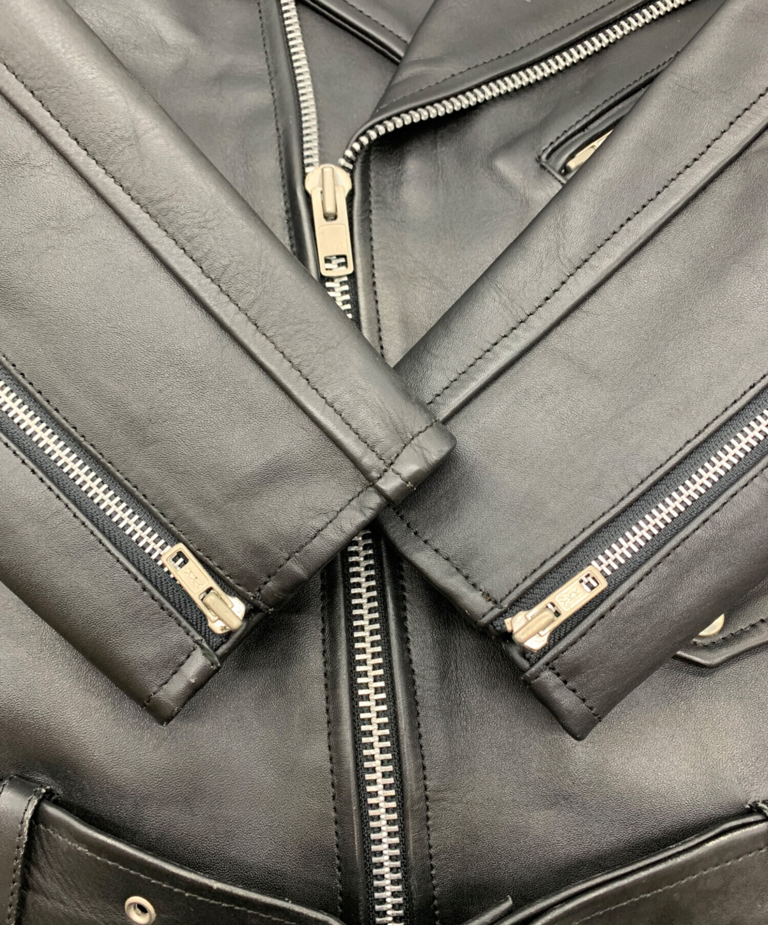 中古・古着通販】freedom (フリーダム) freedom レザージャケット