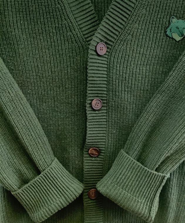 中古・古着通販】MAISON KITSUNE (メゾンキツネ) ニットカーディガン
