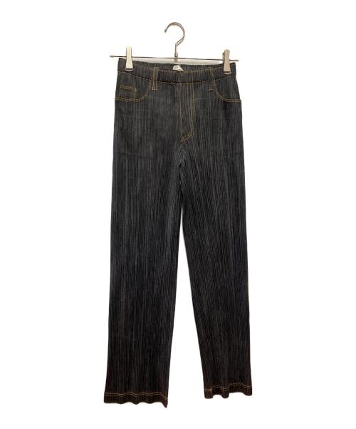 中古・古着通販】PLEATS PLEASE (プリーツプリーズ) デニム転写