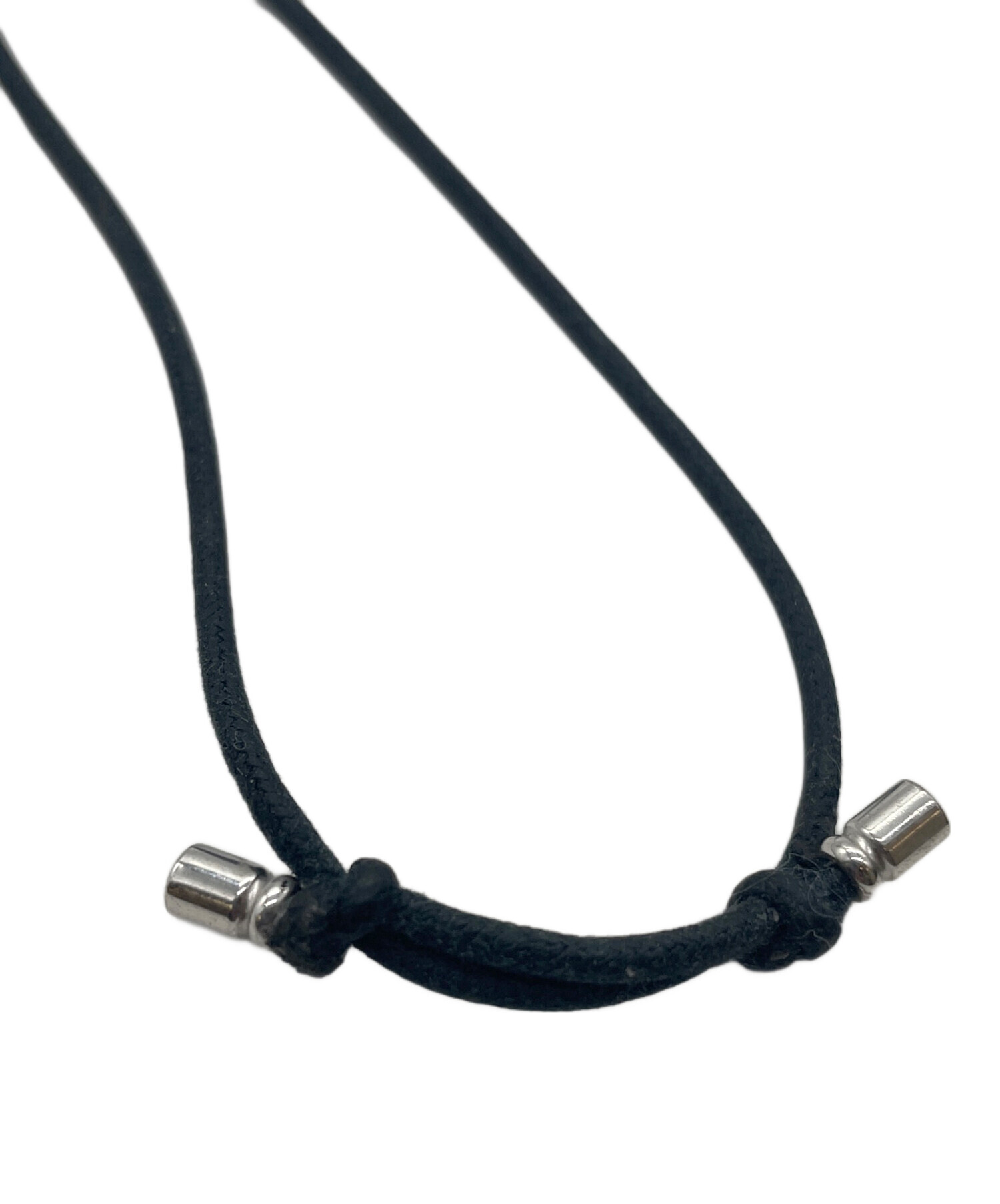 中古・古着通販】BVLGARI (ブルガリ) ダブルリングネックレス シルバー