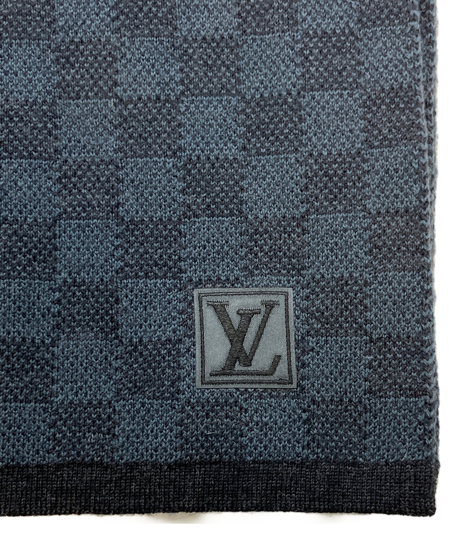 中古・古着通販】LOUIS VUITTON (ルイ ヴィトン) マフラー ネイビー