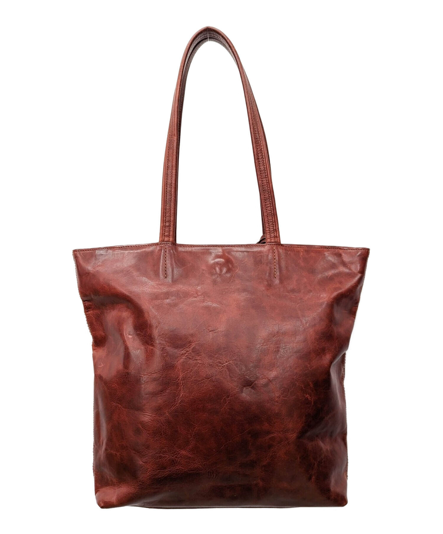 中古・古着通販】aniary (アニアリ) レザートートバッグ ブラウン