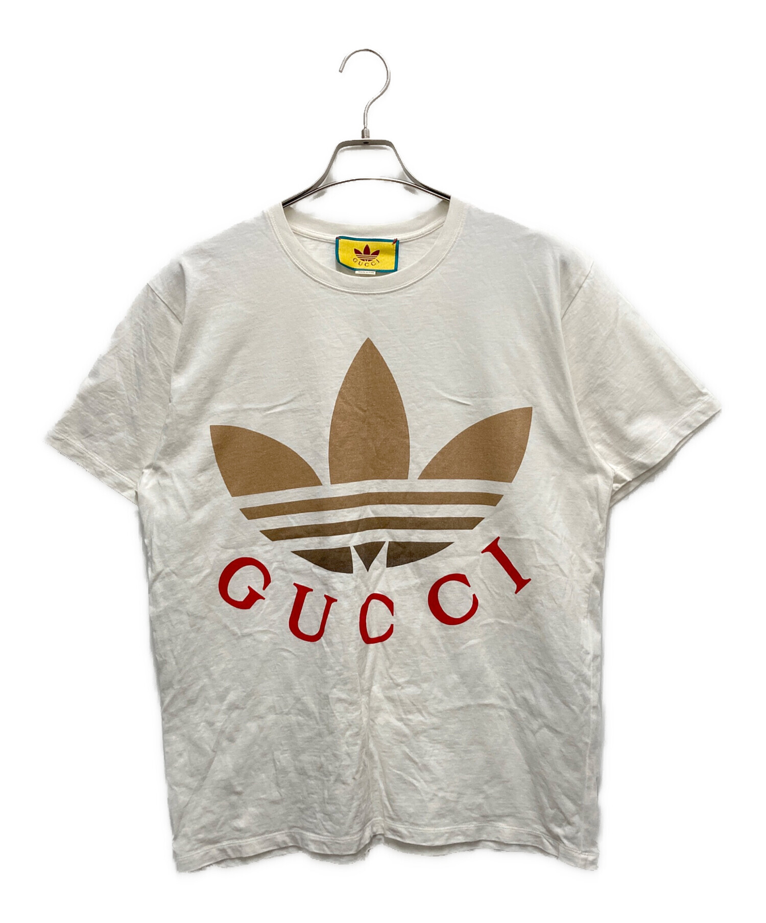 中古・古着通販】GUCCI (グッチ) adidas (アディダス) 半袖カットソー