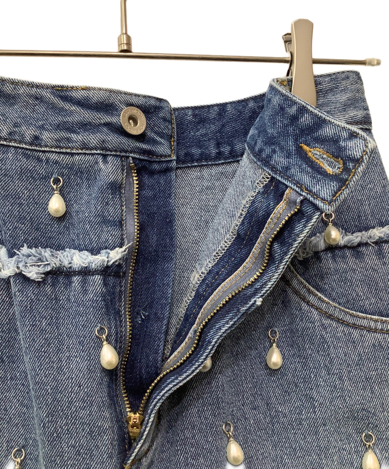 中古・古着通販】JOSE MOON (ジョゼムーン) デニムスカート ブルー