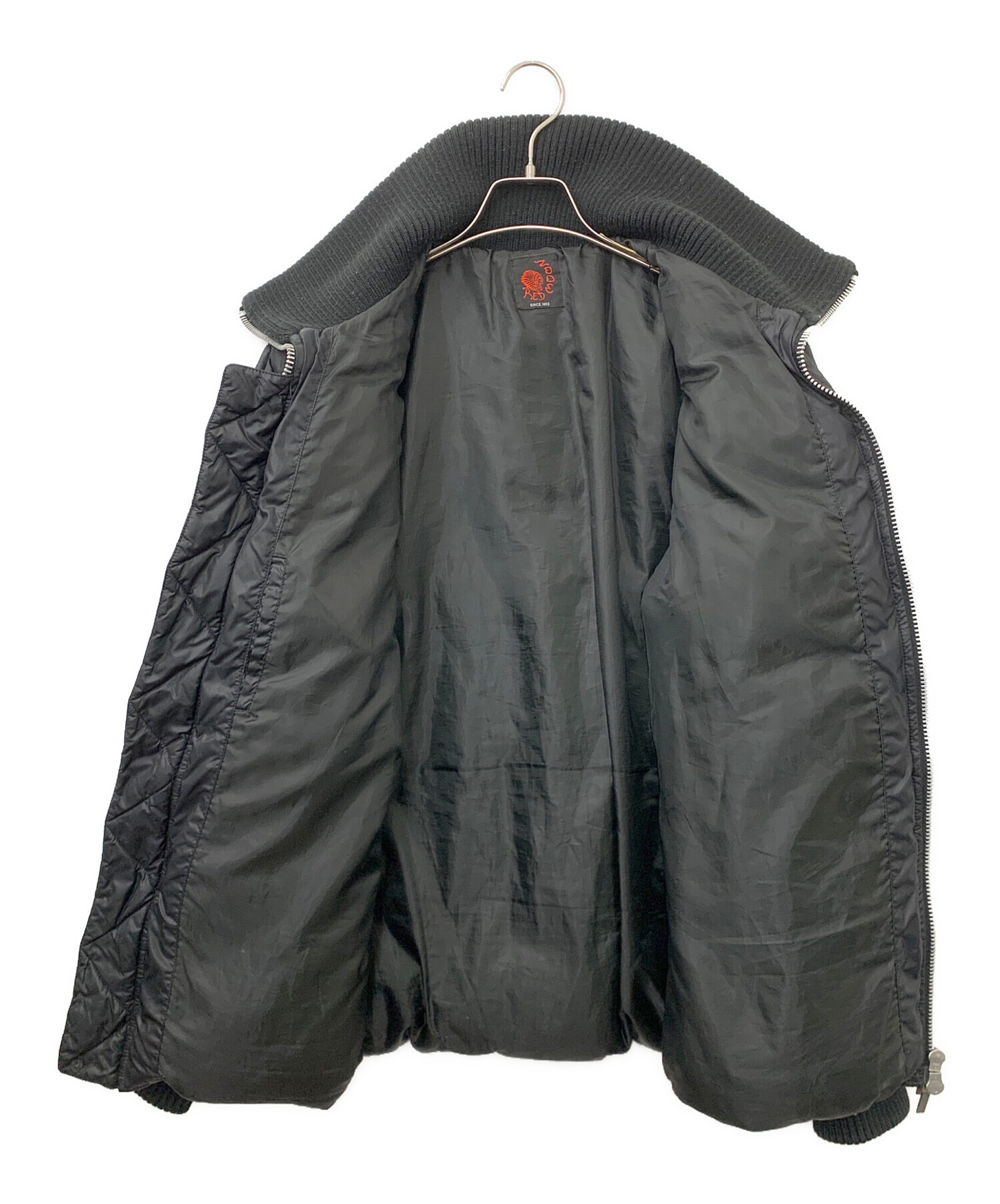 中古・古着通販】RED MOON (レッドムーン) ダウンジャケット ブラック