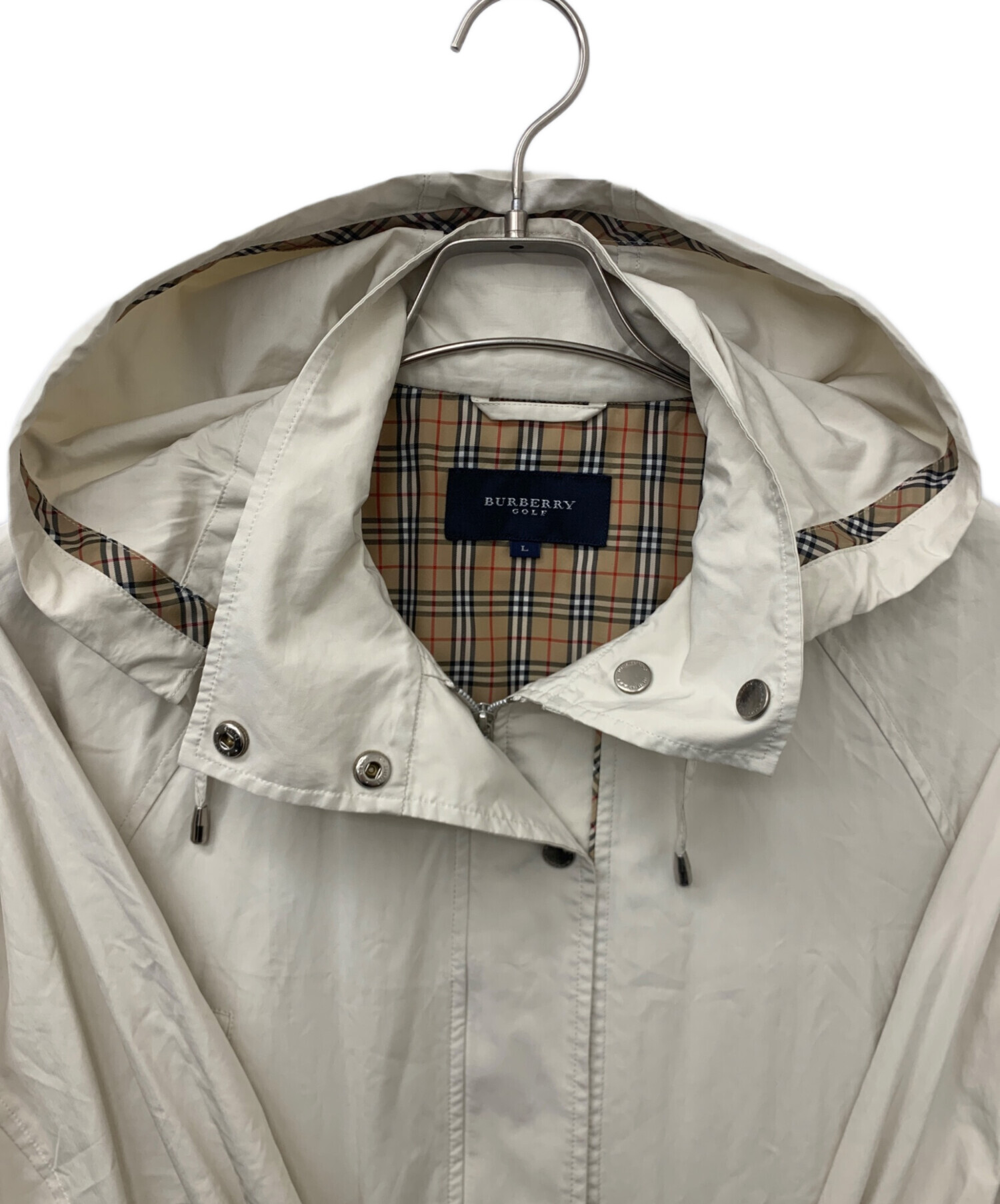 中古・古着通販】BURBERRY GOLF (バーバリーゴルフ) フーデッド