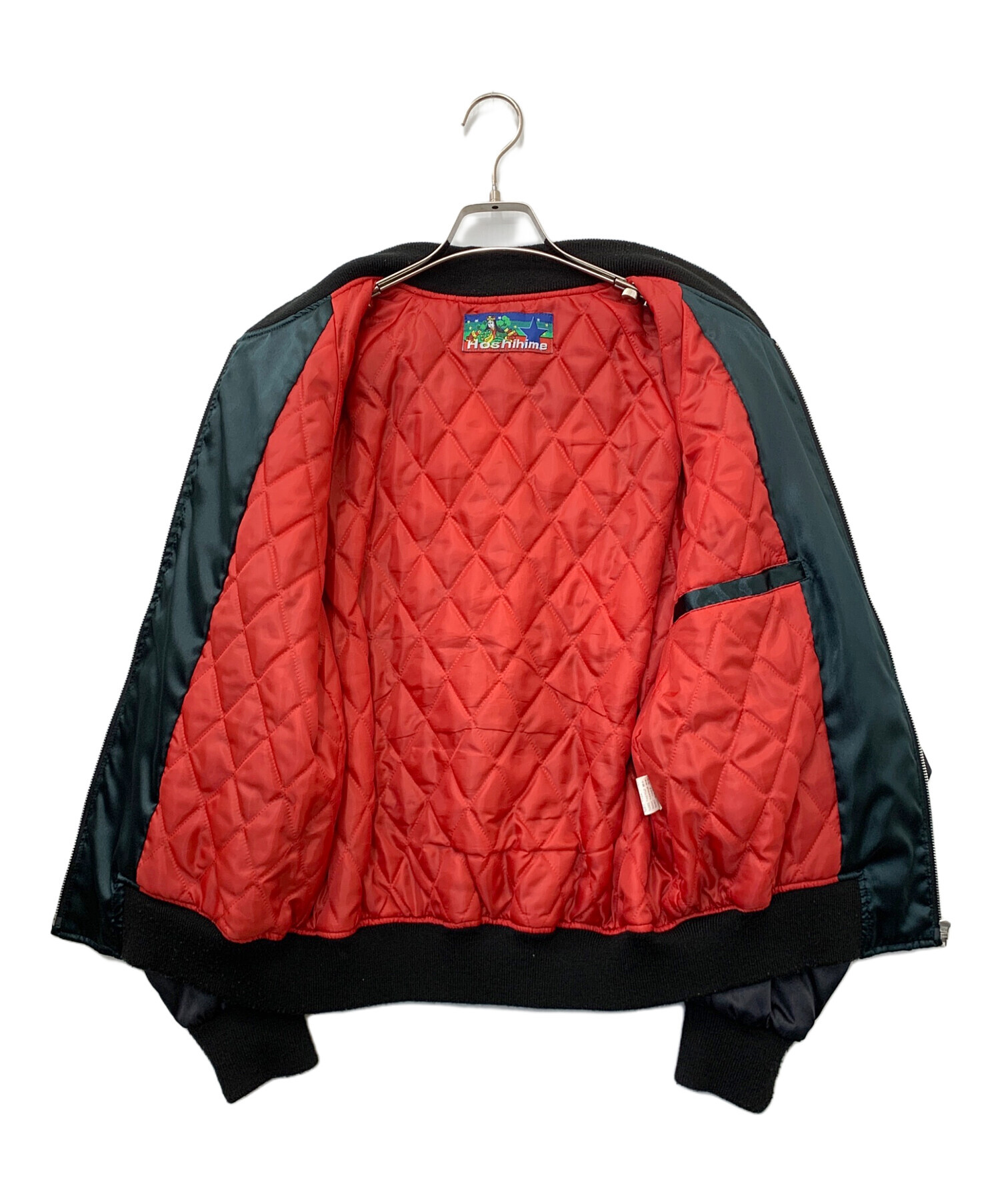 中古・古着通販】hoshihime (ホシヒメ) スカジャン グリーン サイズ