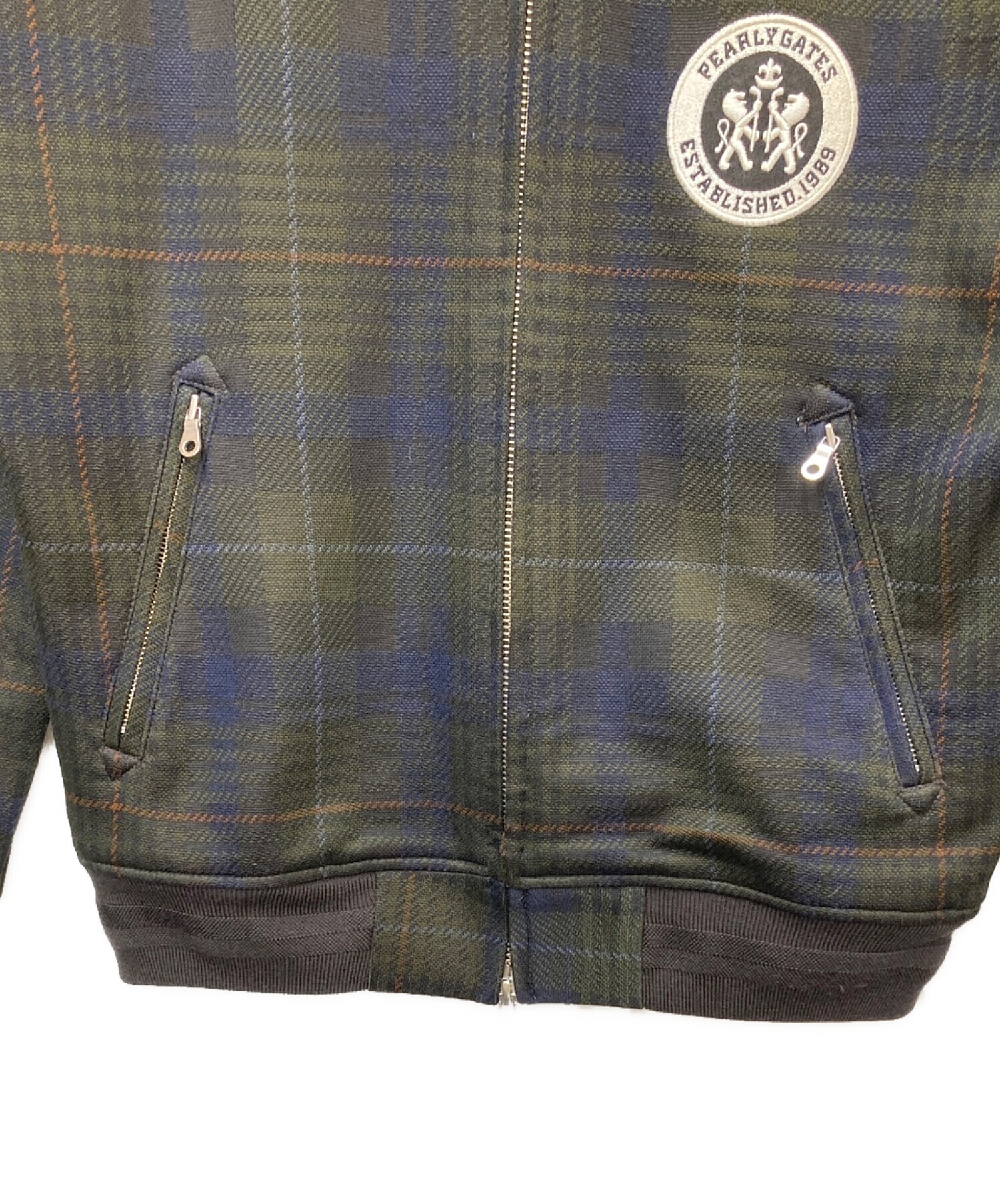 中古・古着通販】PEARLY GATES (パーリーゲイツ) ジャケット グリーン