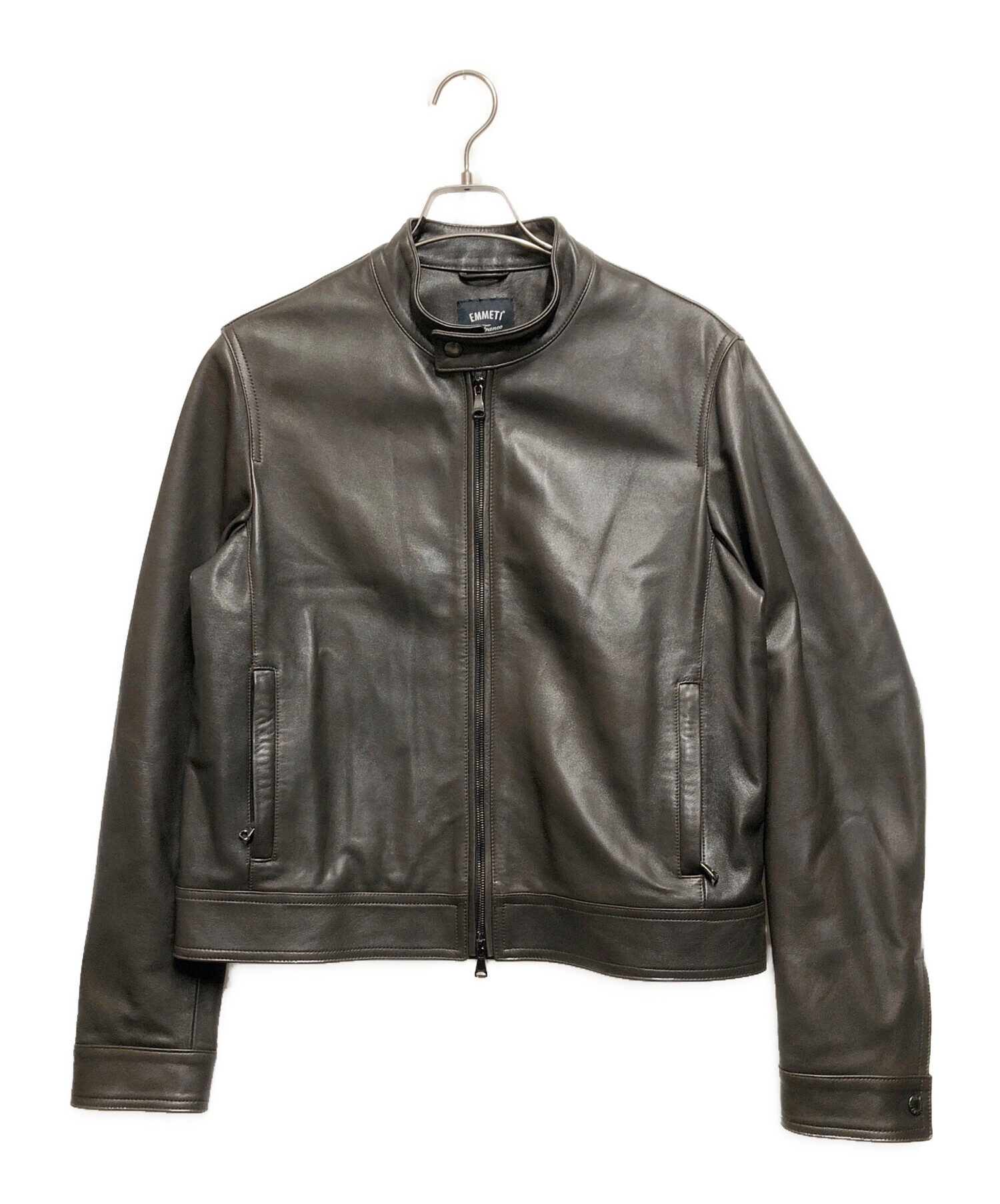 中古・古着通販】EMMETI (エンメティ) ラムスキンシングルライダース