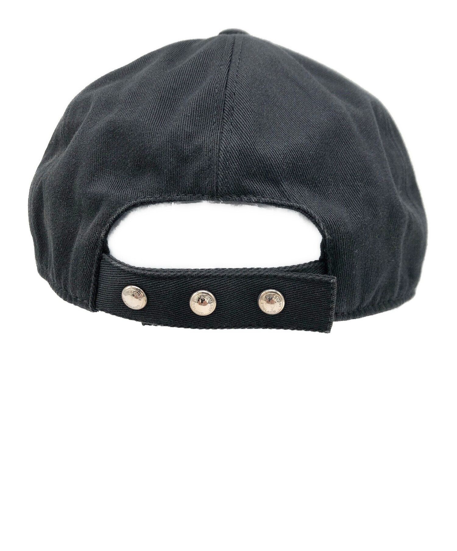 中古・古着通販】BURBERRY (バーバリー) キャップ ブラック サイズ:M