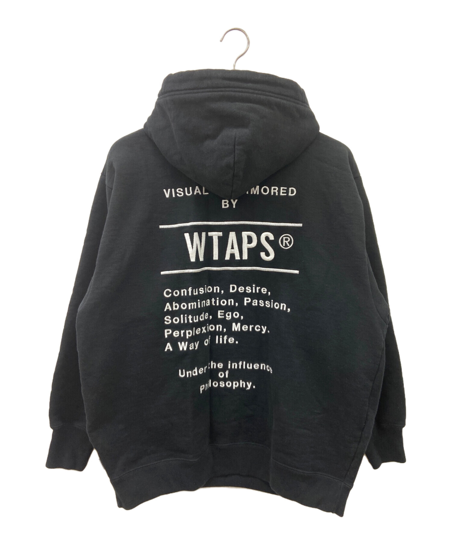 中古・古着通販】WTAPS (ダブルタップス) パーカー ブラック サイズ