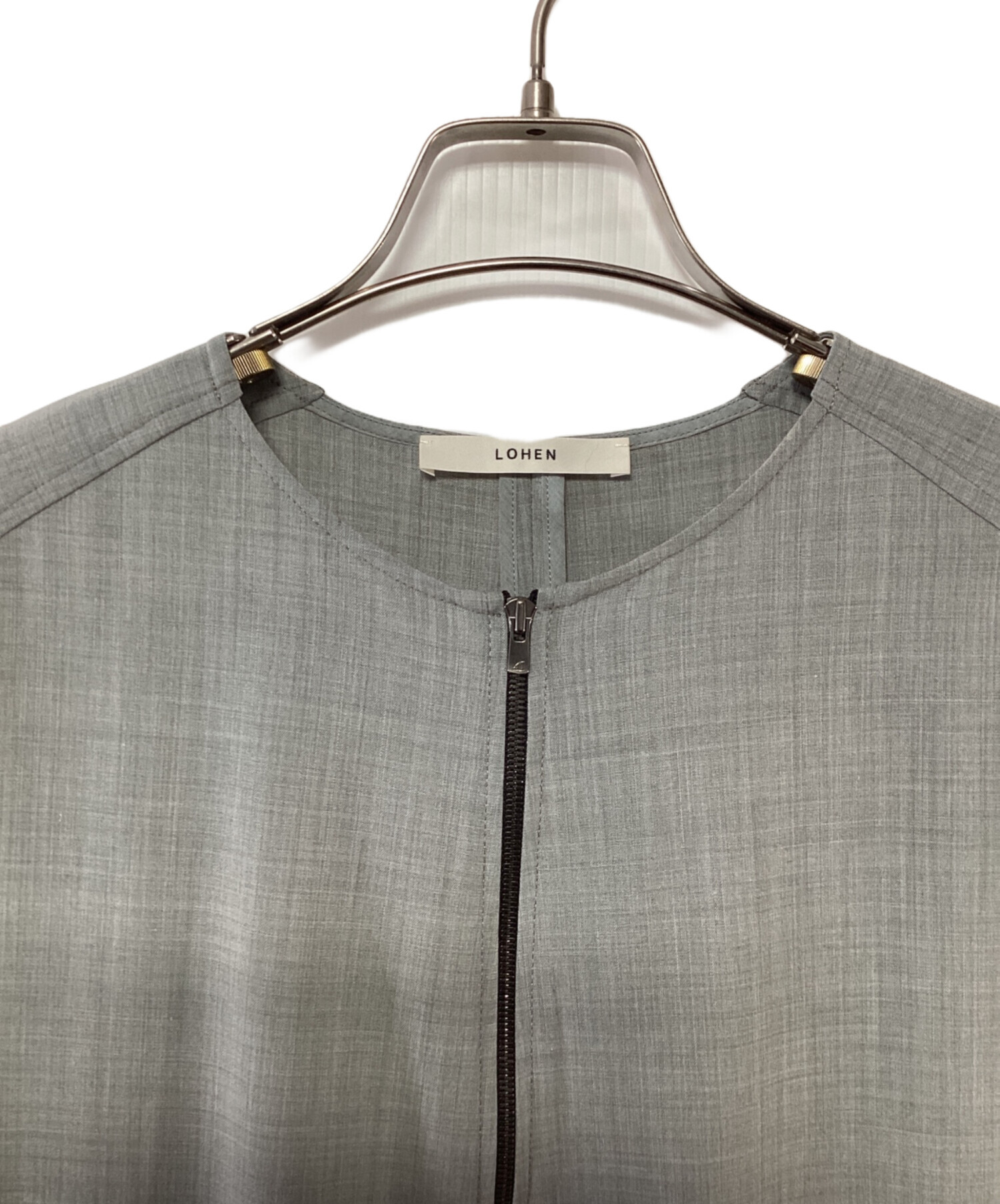 中古・古着通販】LOHEN (ローヘン) オールインワン グレー サイズ:36