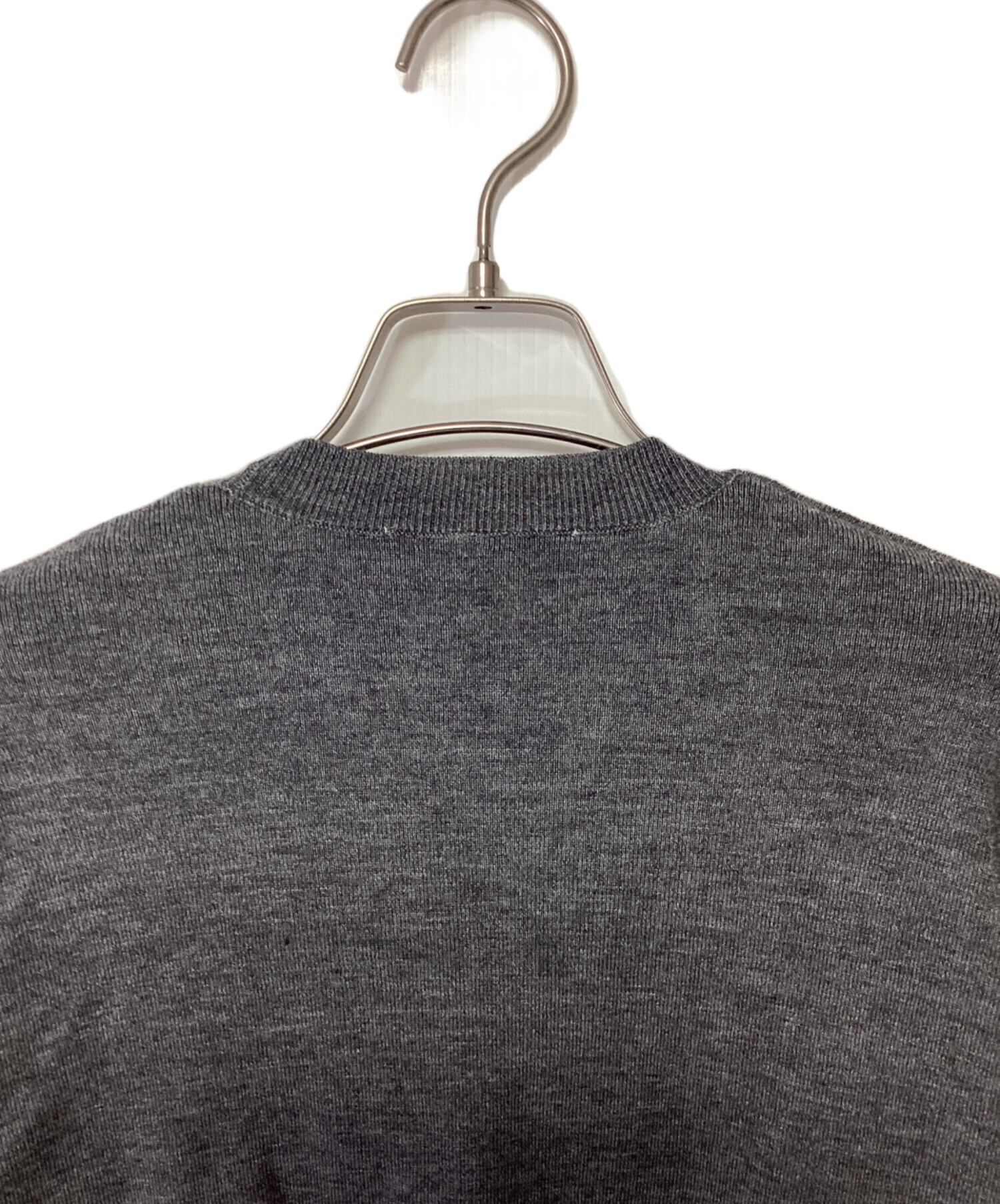 中古・古着通販】ENFOLD (エンフォルド) 厚手ニット グレー サイズ:38