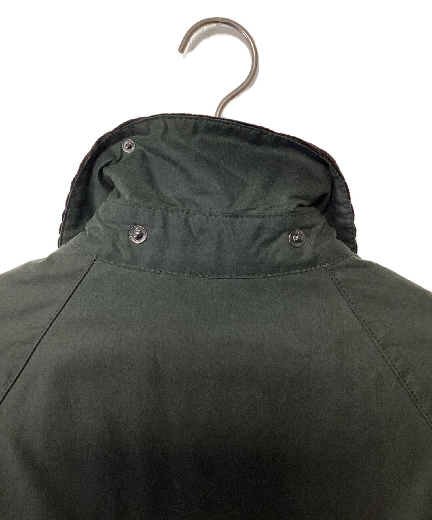 中古・古着通販】Barbour (バブアー) ロングコート ダークグリーン