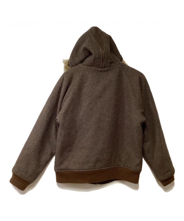 中古・古着通販】CarHartt (カーハート) ファー付ジャケット ブラウン