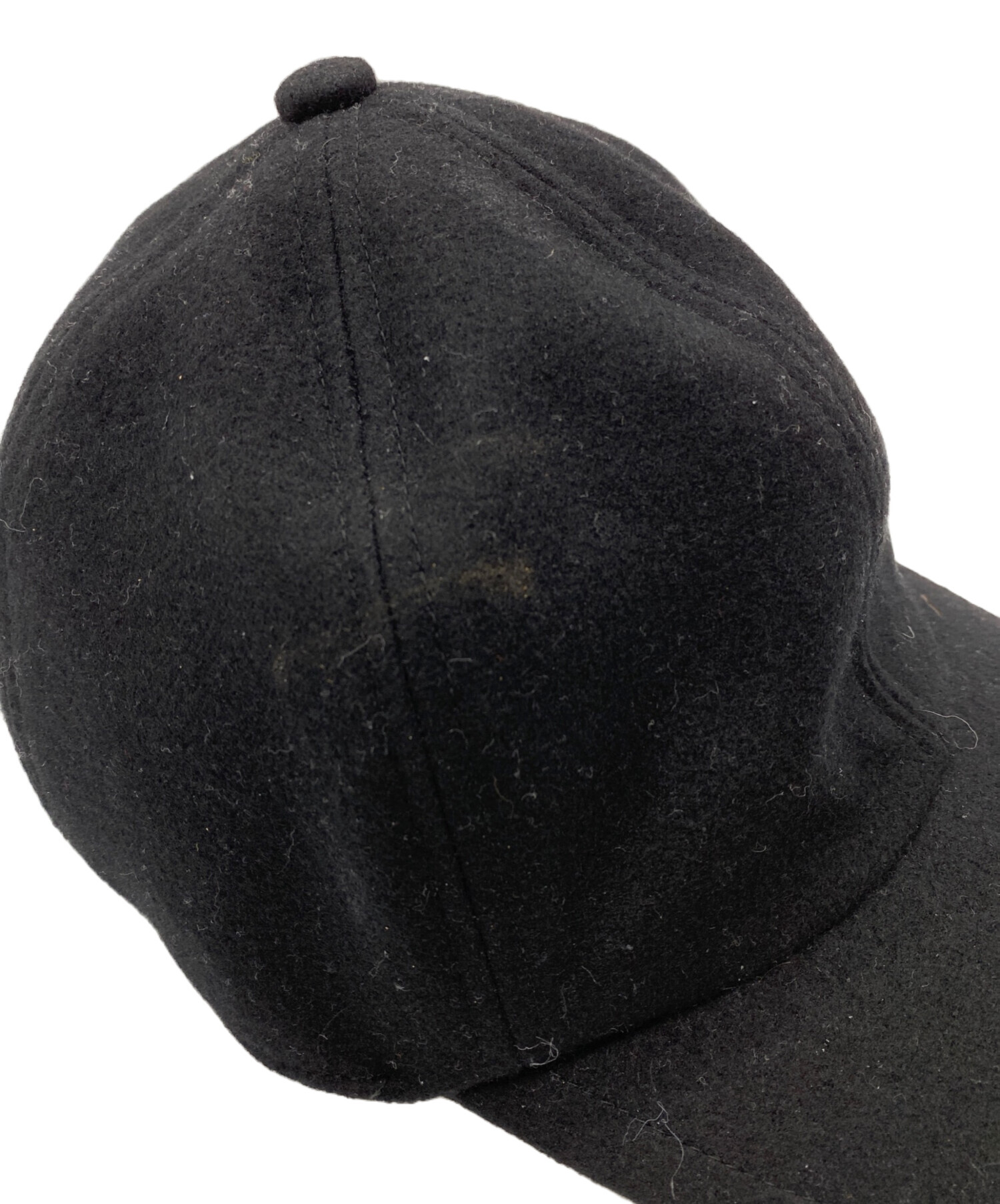 中古・古着通販】sacai×kaws (サカイ×カウズ) MELTON CAP ブラック