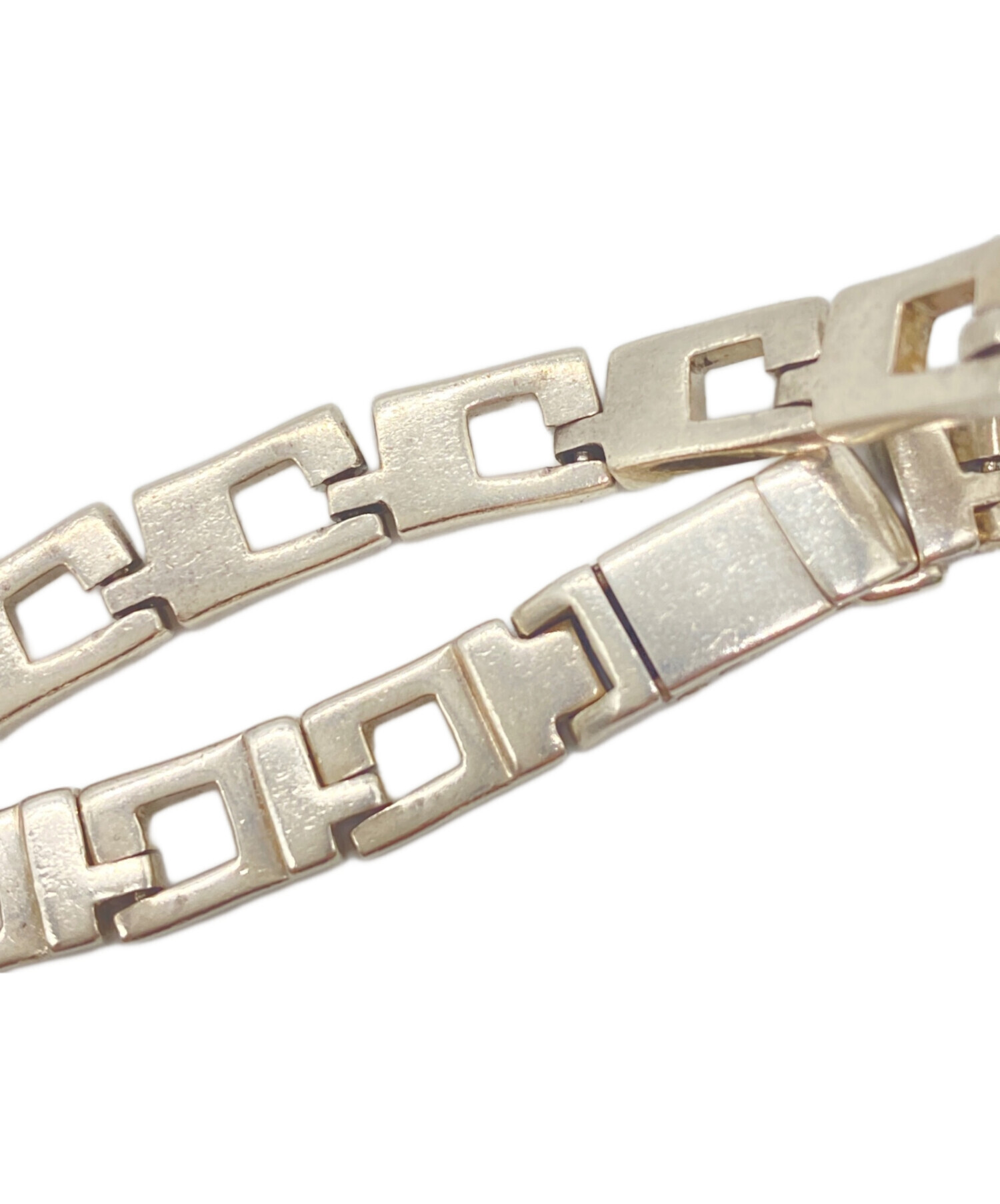 中古・古着通販】GUCCI (グッチ) チェーンブレスレット シルバー