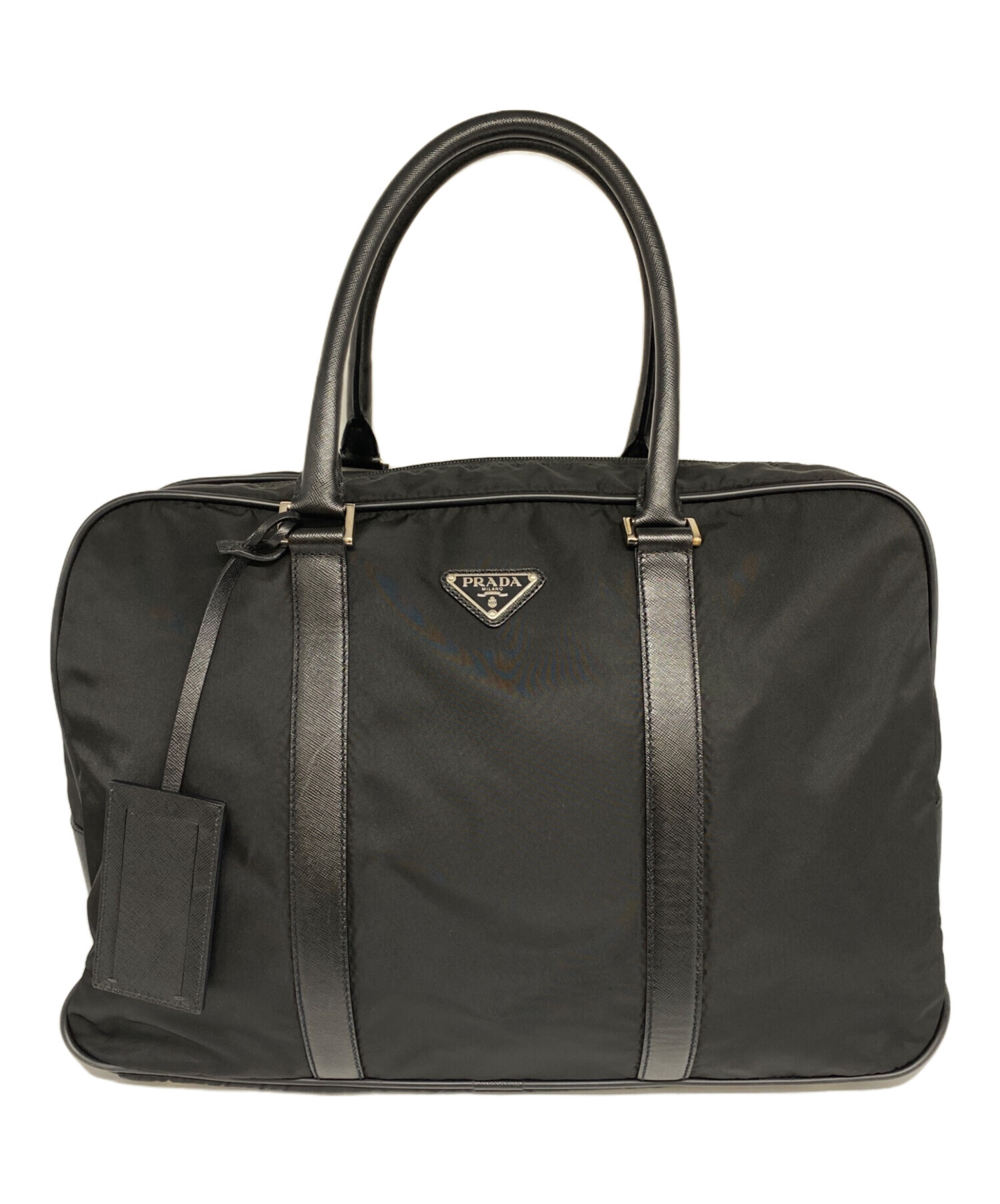 中古・古着通販】PRADA (プラダ) ボストンバッグ ブラック｜ブランド