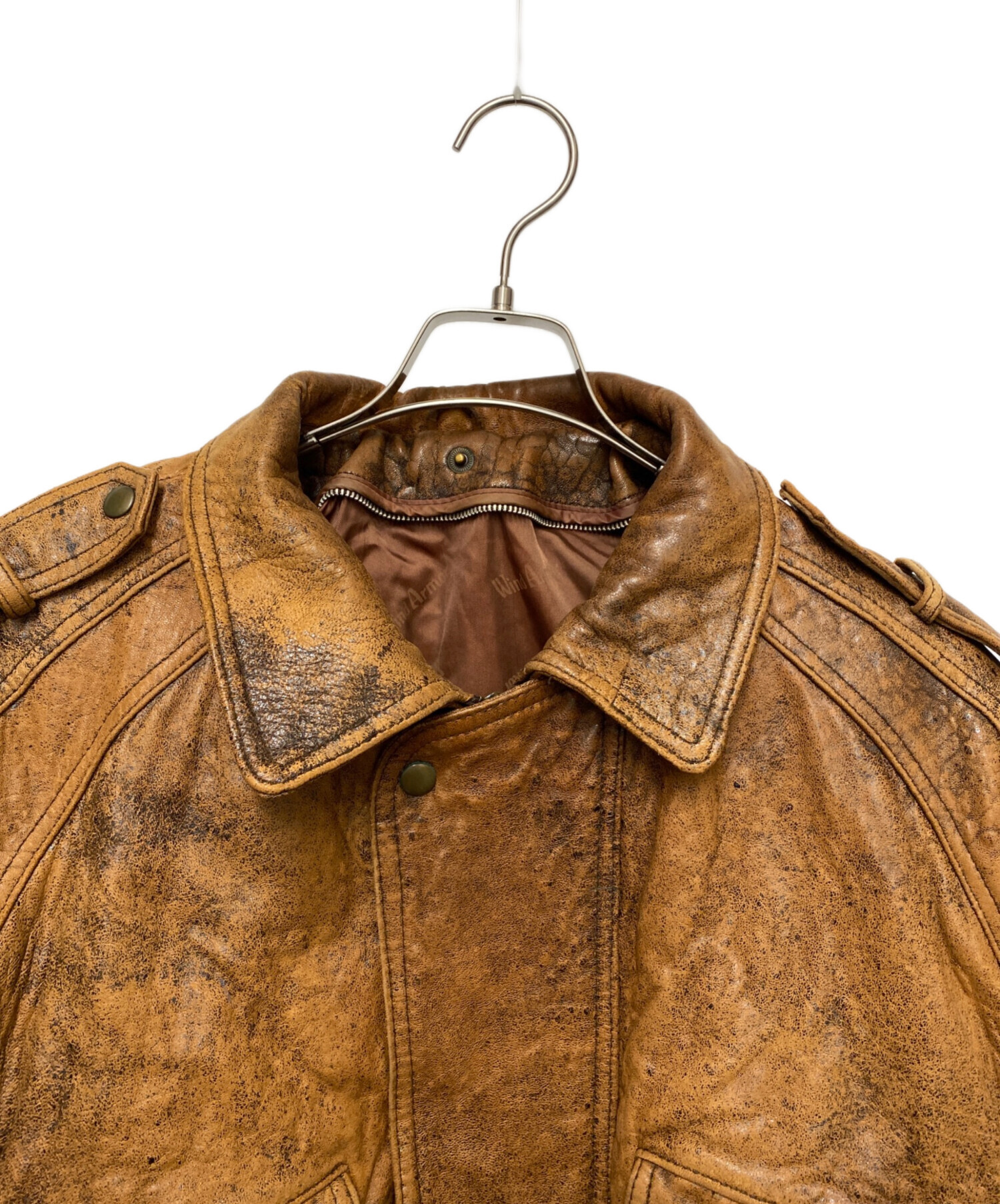 中古・古着通販】Wind Armor (ウィンドアーマー) レザージャケット