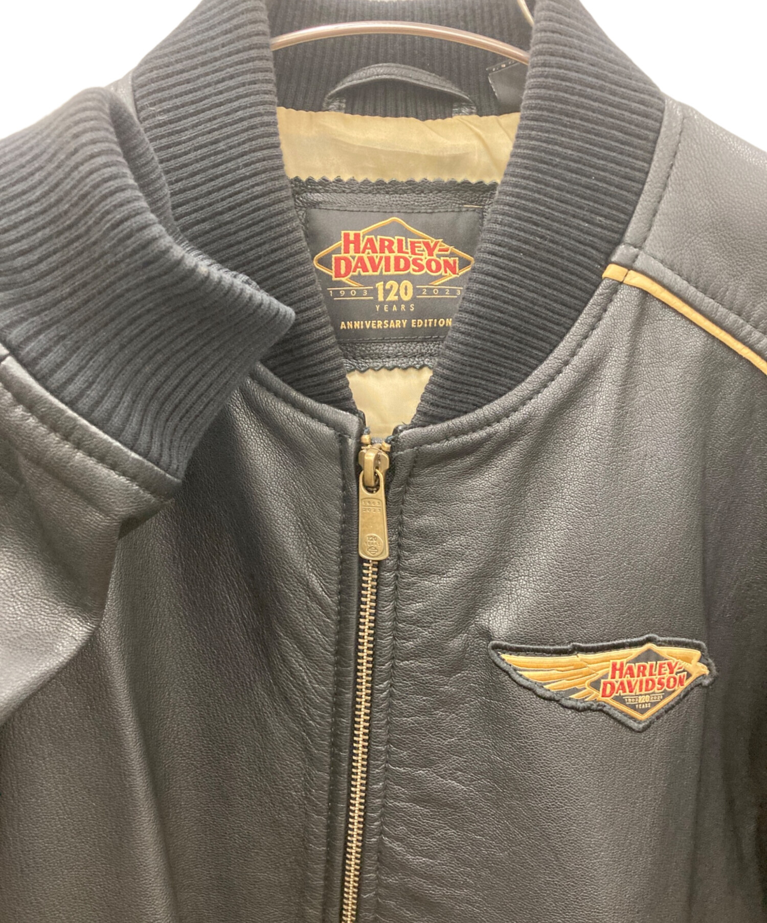 中古・古着通販】HARLEY-DAVIDSON (ハーレーダビッドソン) レザー
