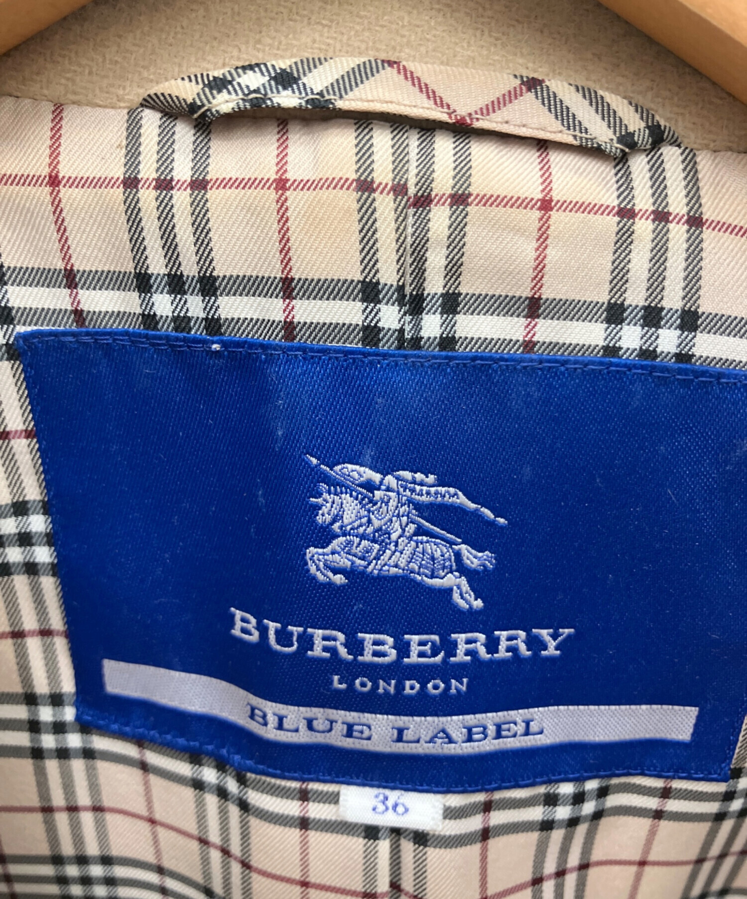 中古・古着通販】BURBERRY BLUE LABEL (バーバリーロンドンブルー