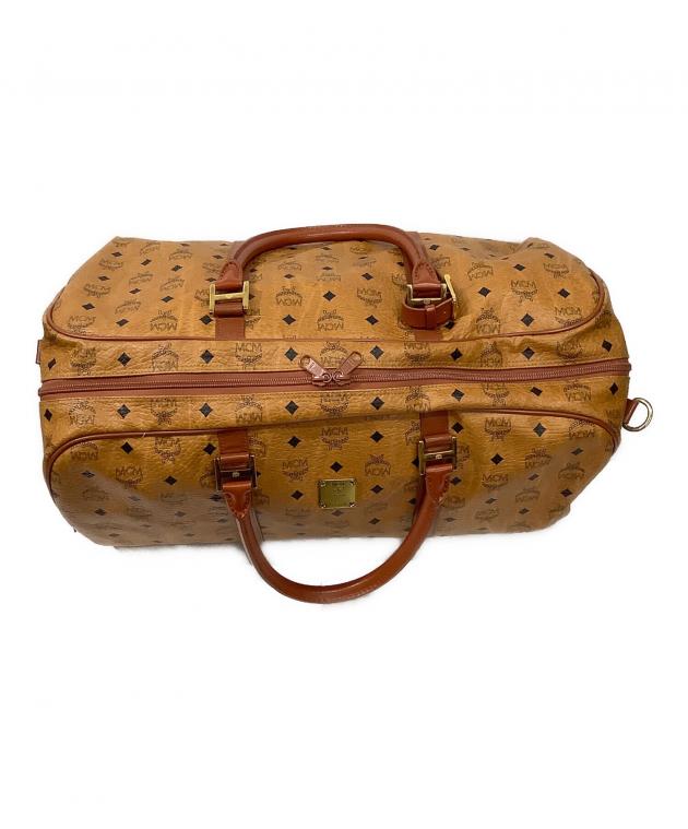 中古・古着通販】MCM (エムシーエム) ボストンバッグ ブラウン
