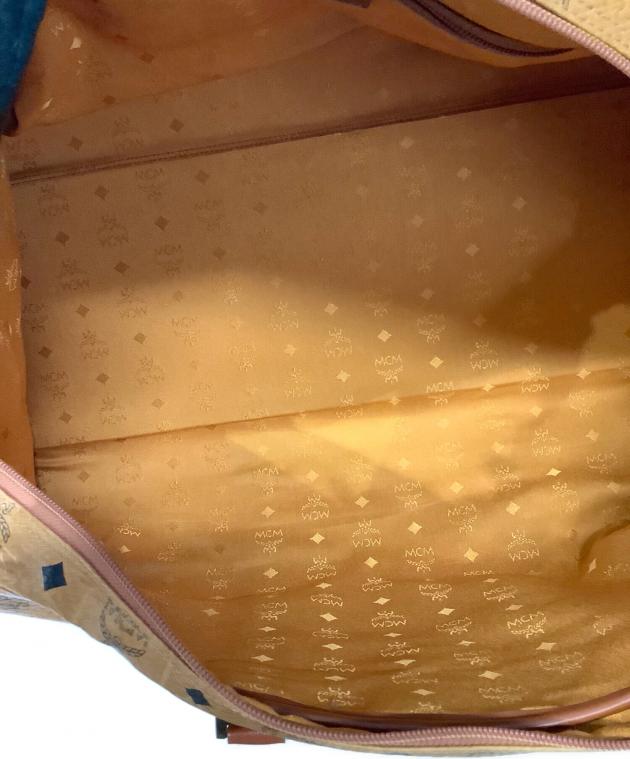 中古・古着通販】MCM (エムシーエム) ボストンバッグ ブラウン