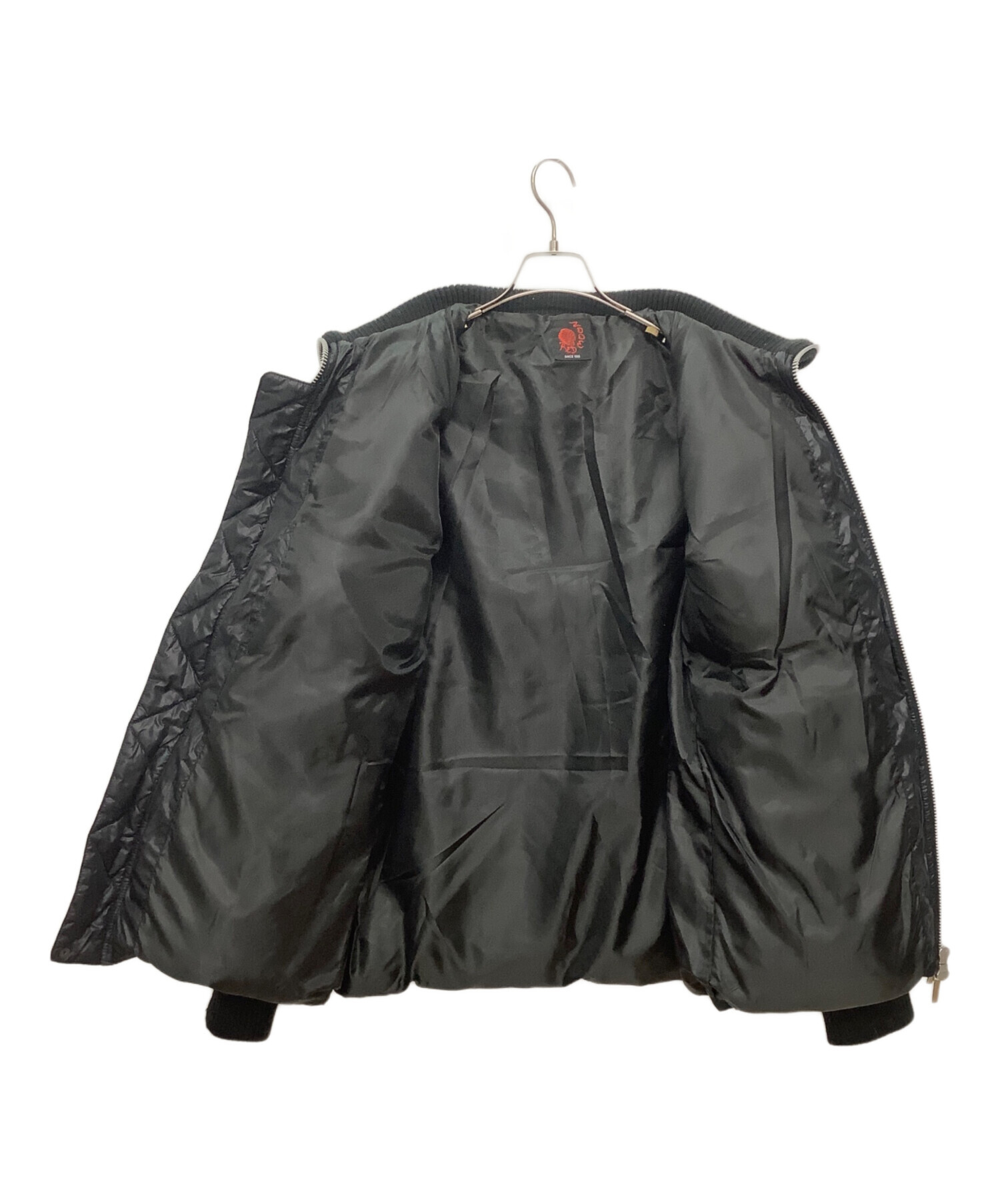 中古・古着通販】RED MOON (レッドムーン) ダウンジャケット ブラック