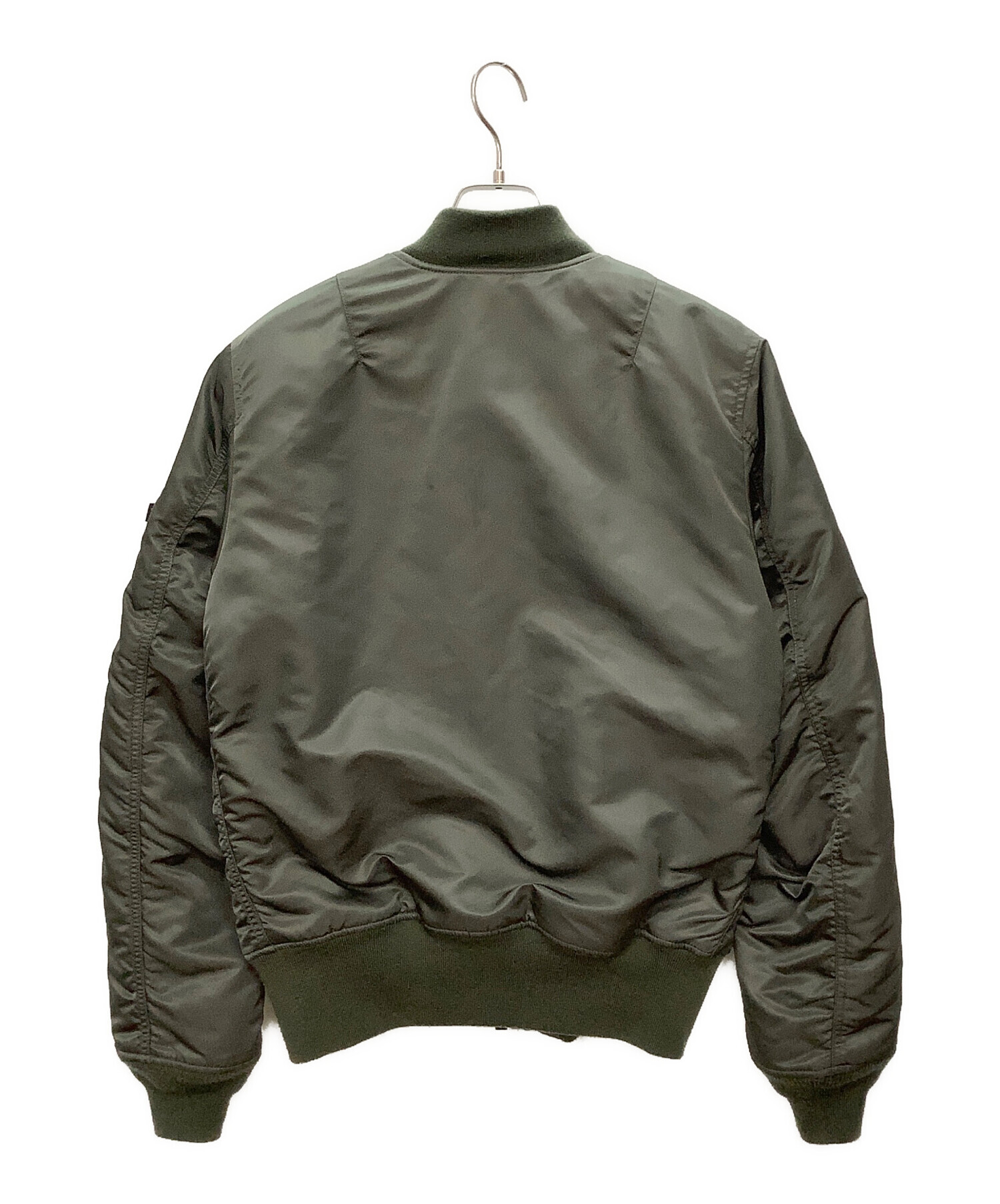 中古・古着通販】ALPHA (アルファ) MA-1 フライトジャケット オリーブ