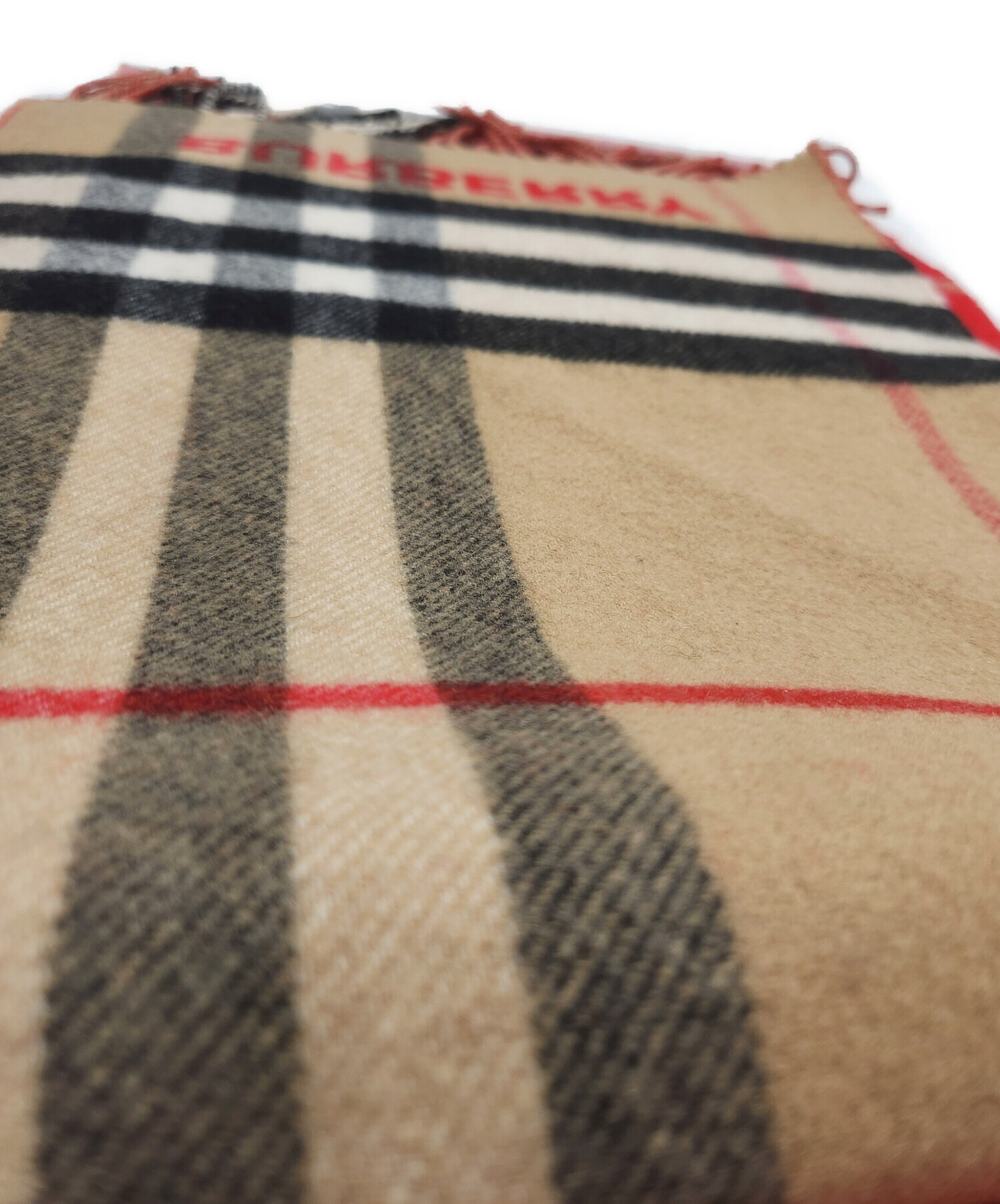 中古・古着通販】BURBERRY (バーバリー) ノバチェック カシミヤ