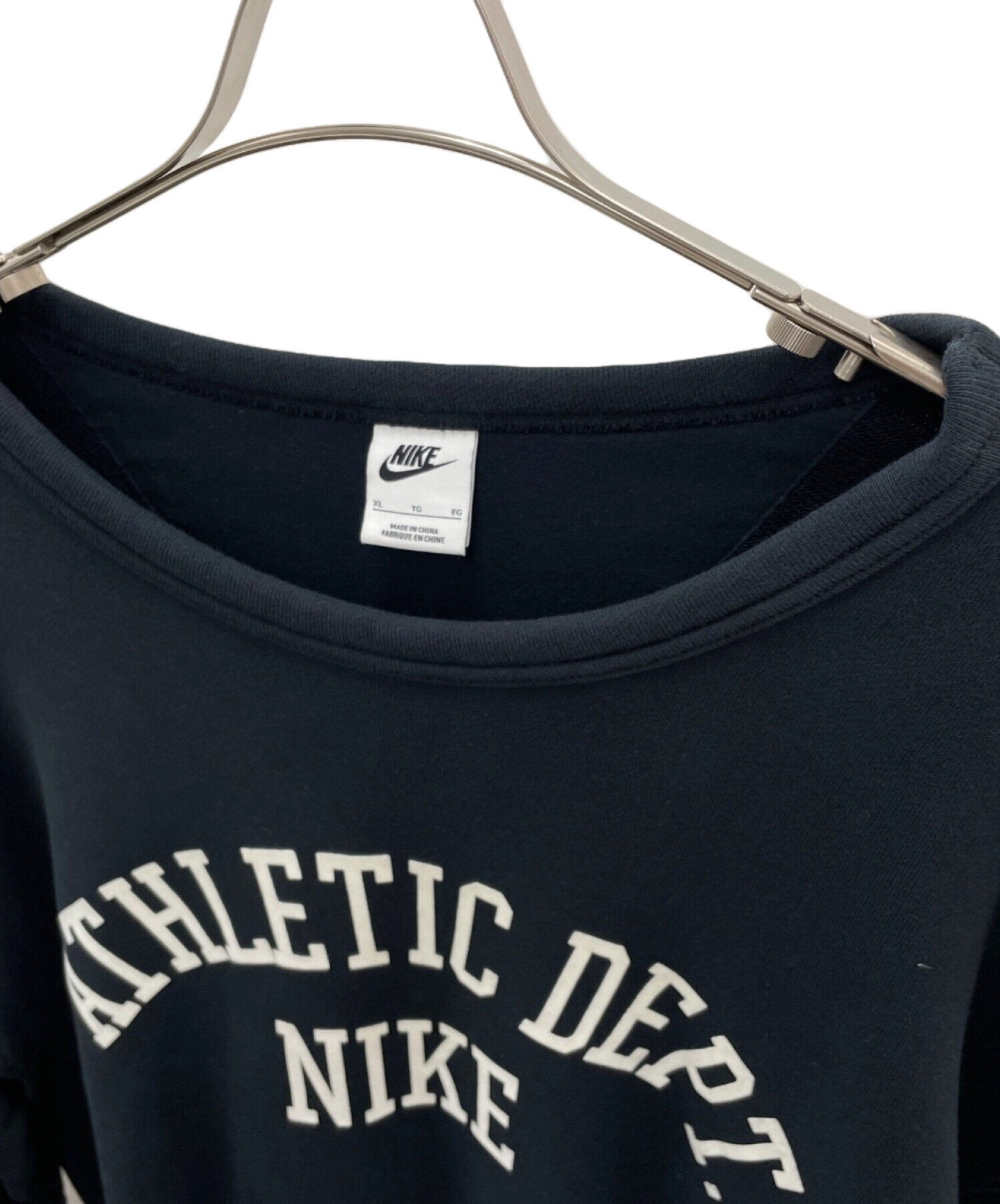 中古・古着通販】NIKE (ナイキ) スウェット ネイビー サイズ:XL