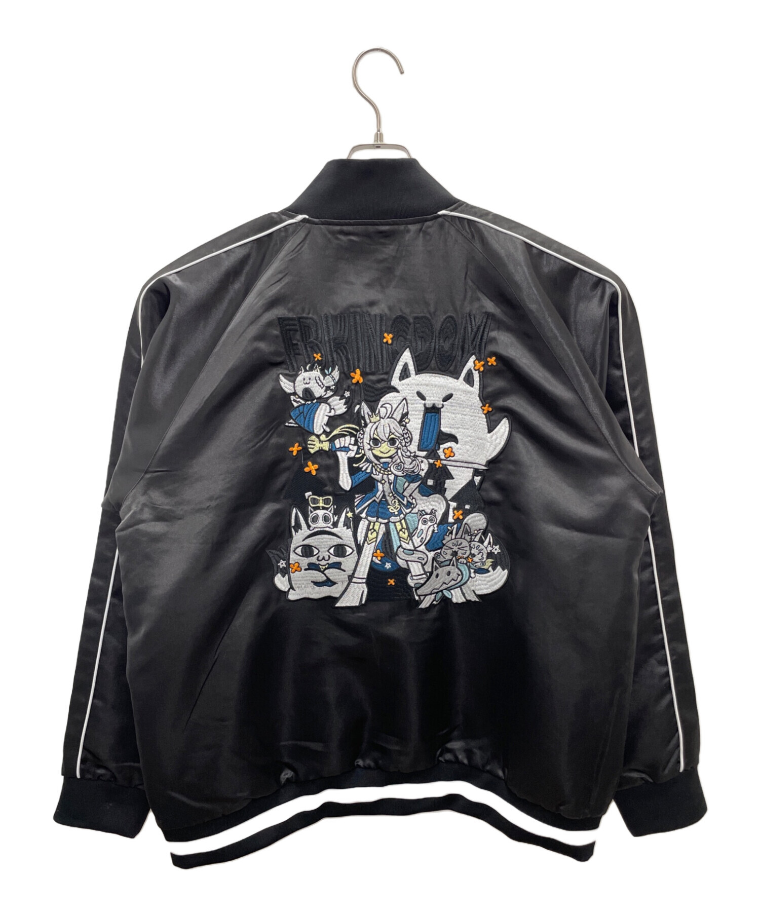 中古・古着通販】ホロライブ (ホロライブ) スカジャン ブラック