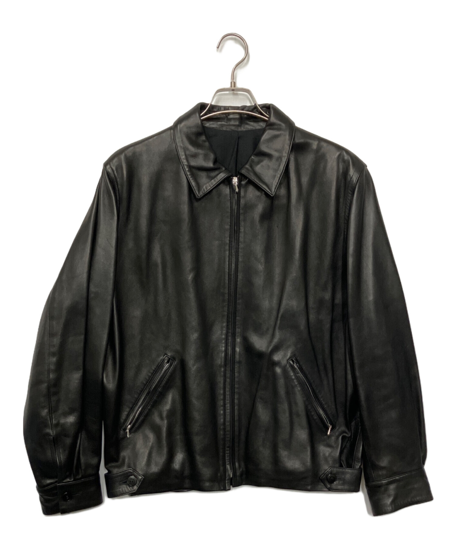 中古・古着通販】agnes b homme (アニエスベーオム) レザージャケット