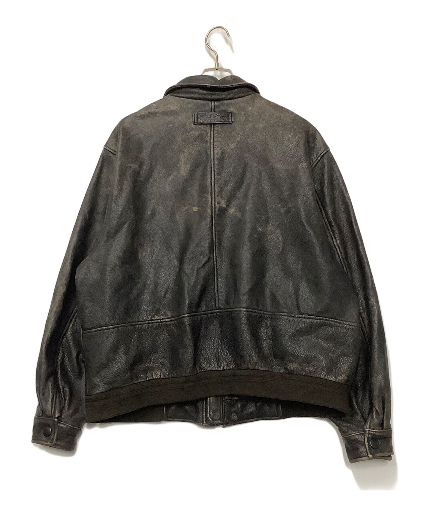 中古・古着通販】Eddie Bauer (エディーバウアー) レザージャケット