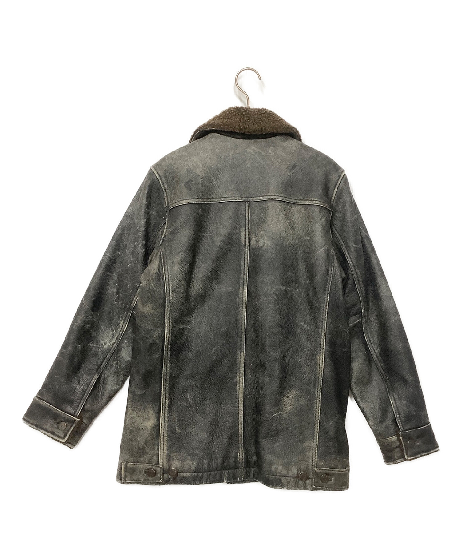 中古・古着通販】OLD GAP (オールドギャップ) 裏ボアレザージャケット