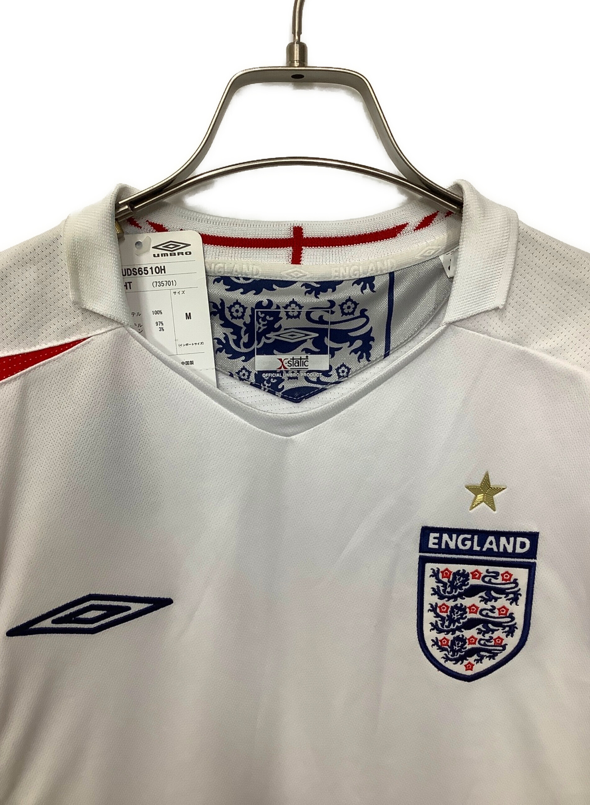 中古・古着通販】UMBRO (アンブロ) ユニフォーム ホワイト サイズ:M 未