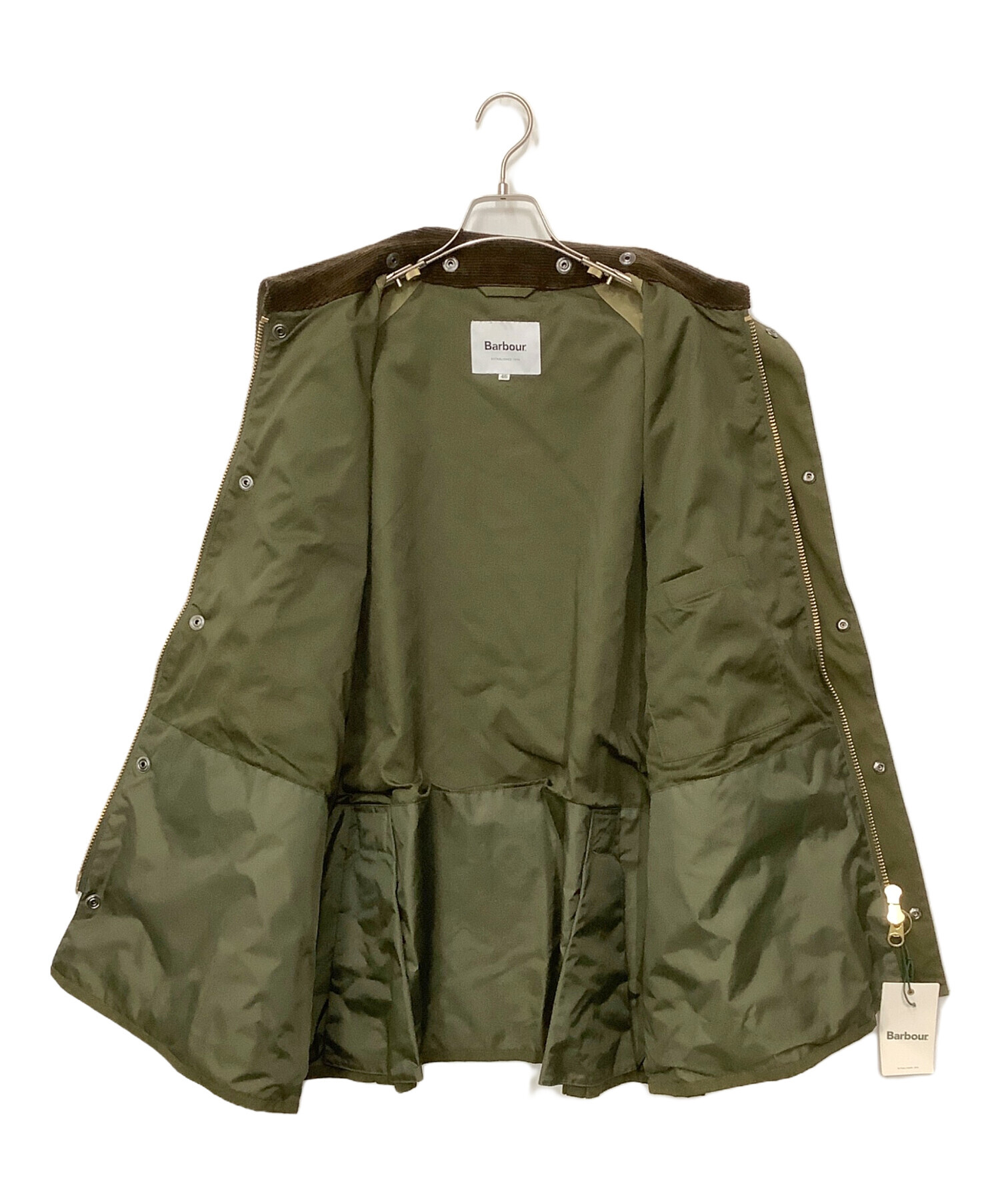 中古・古着通販】Barbour (バブアー) ジャケット オリーブ サイズ:46