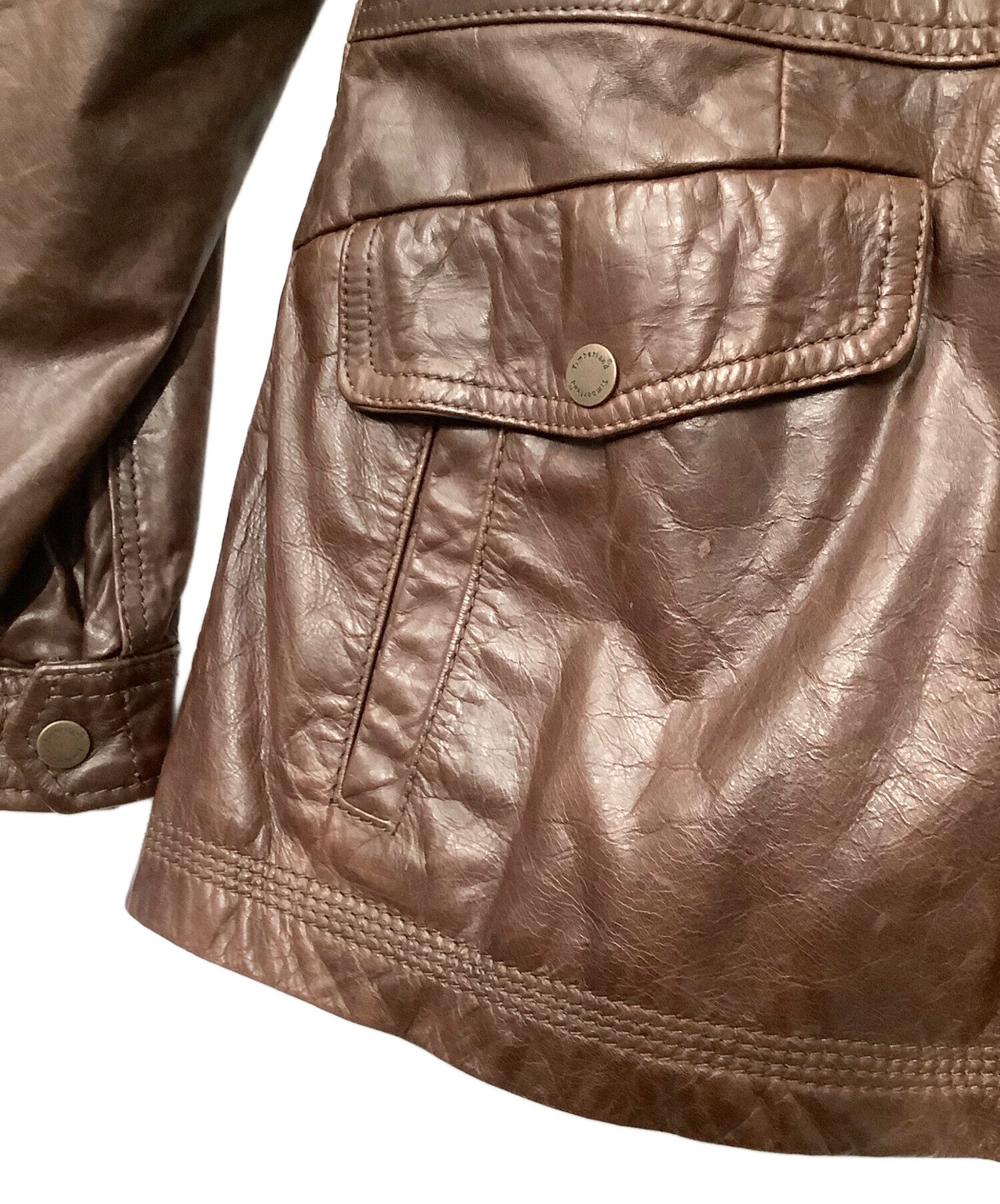 中古・古着通販】Timberland (ティンバーランド) レザージャケット