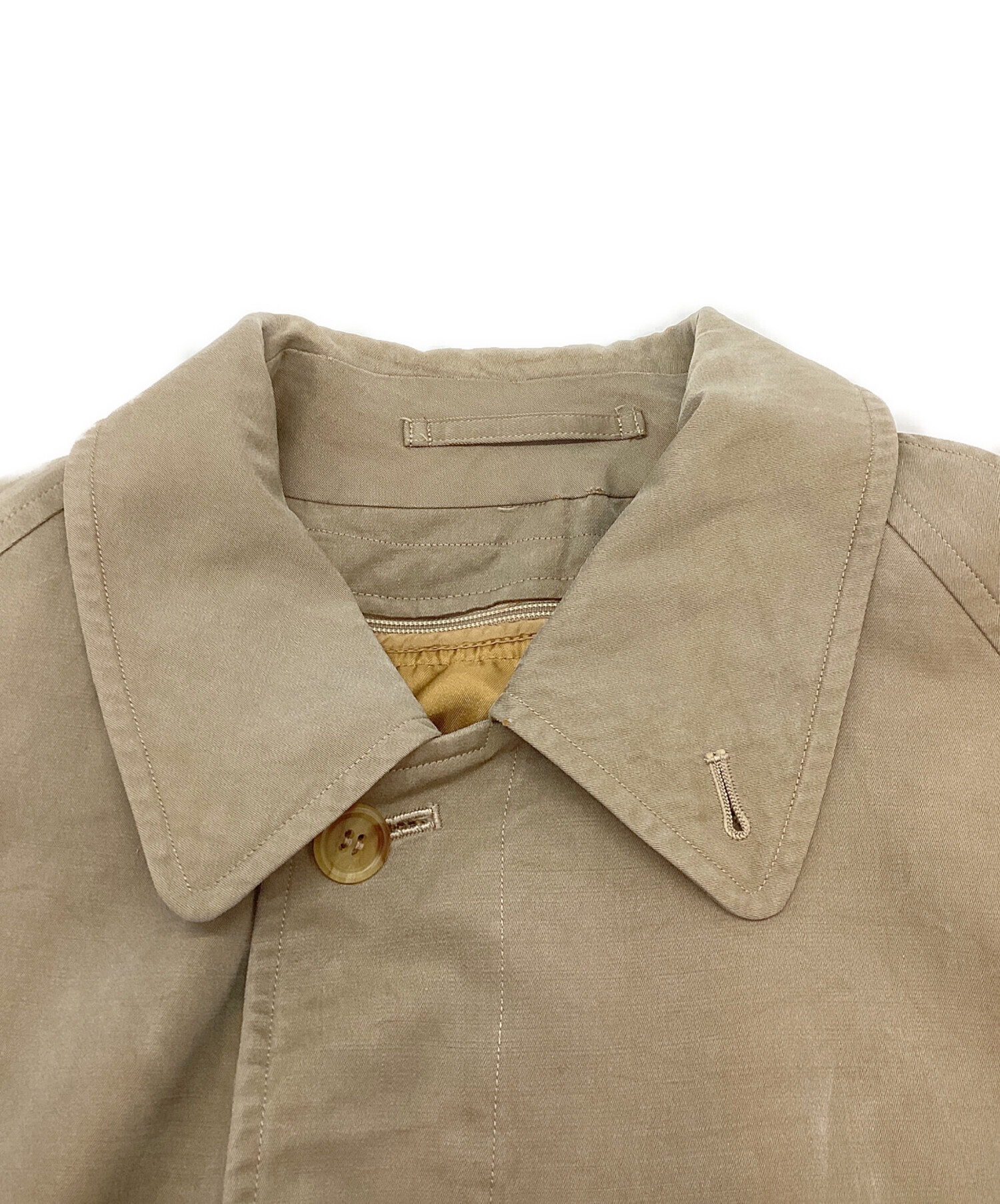 中古・古着通販】Burberry's (バーバリー) ステンカラーコート カーキ